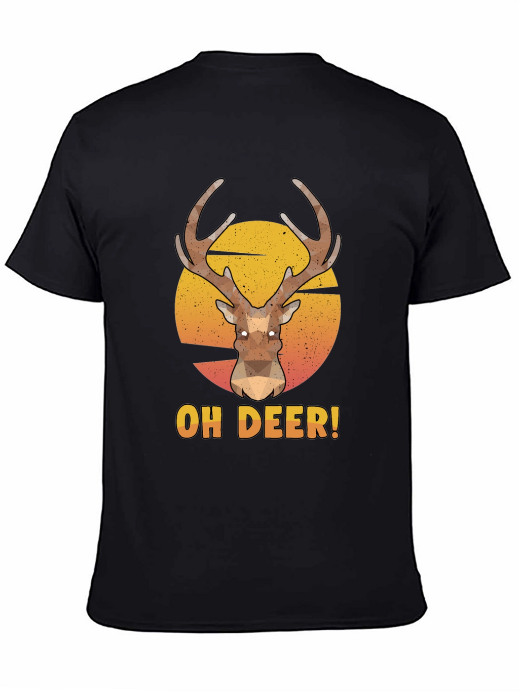 Oh Deer! Graphic Print T-Shirt