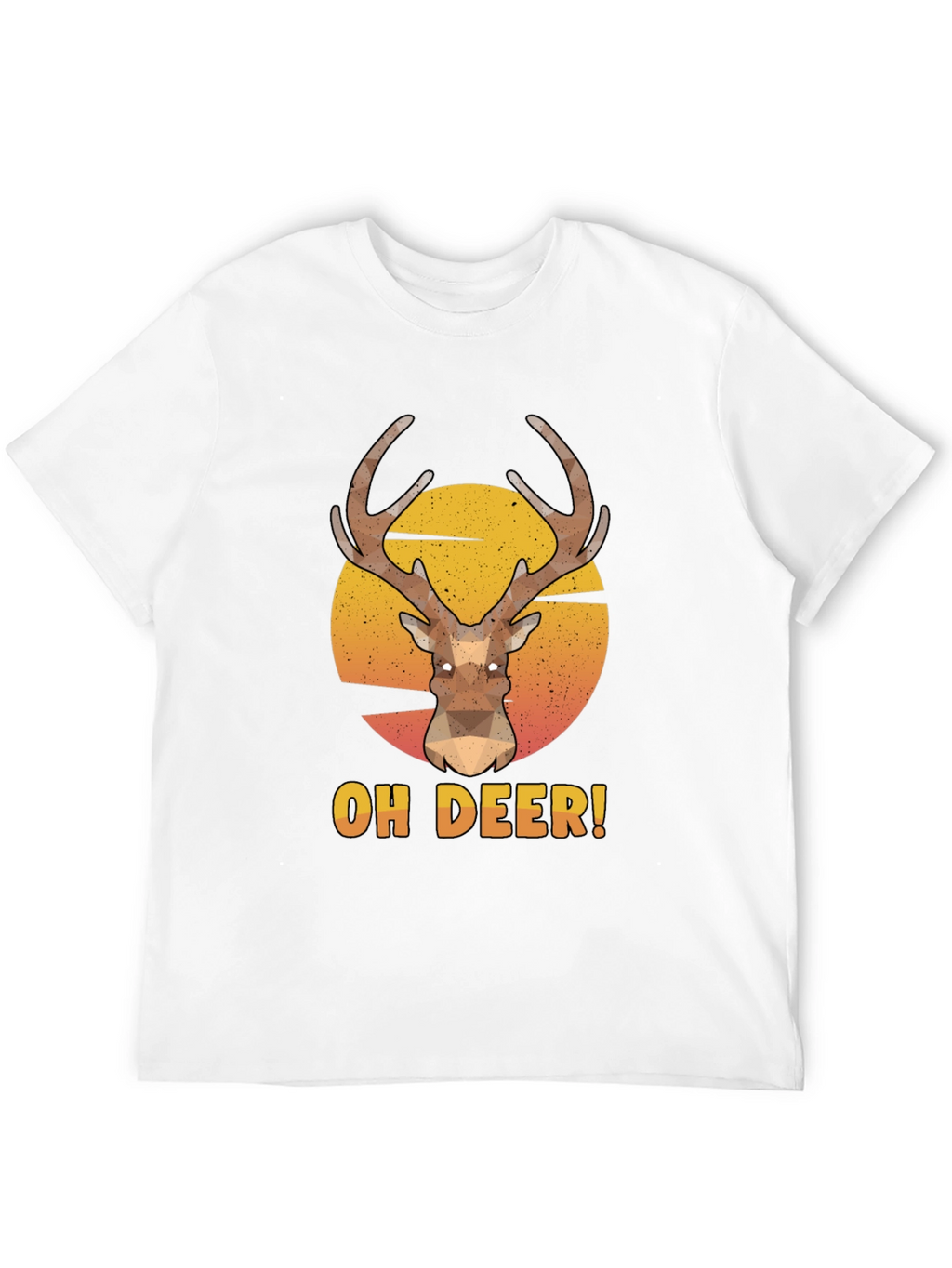Oh Deer! Graphic Print T-Shirt