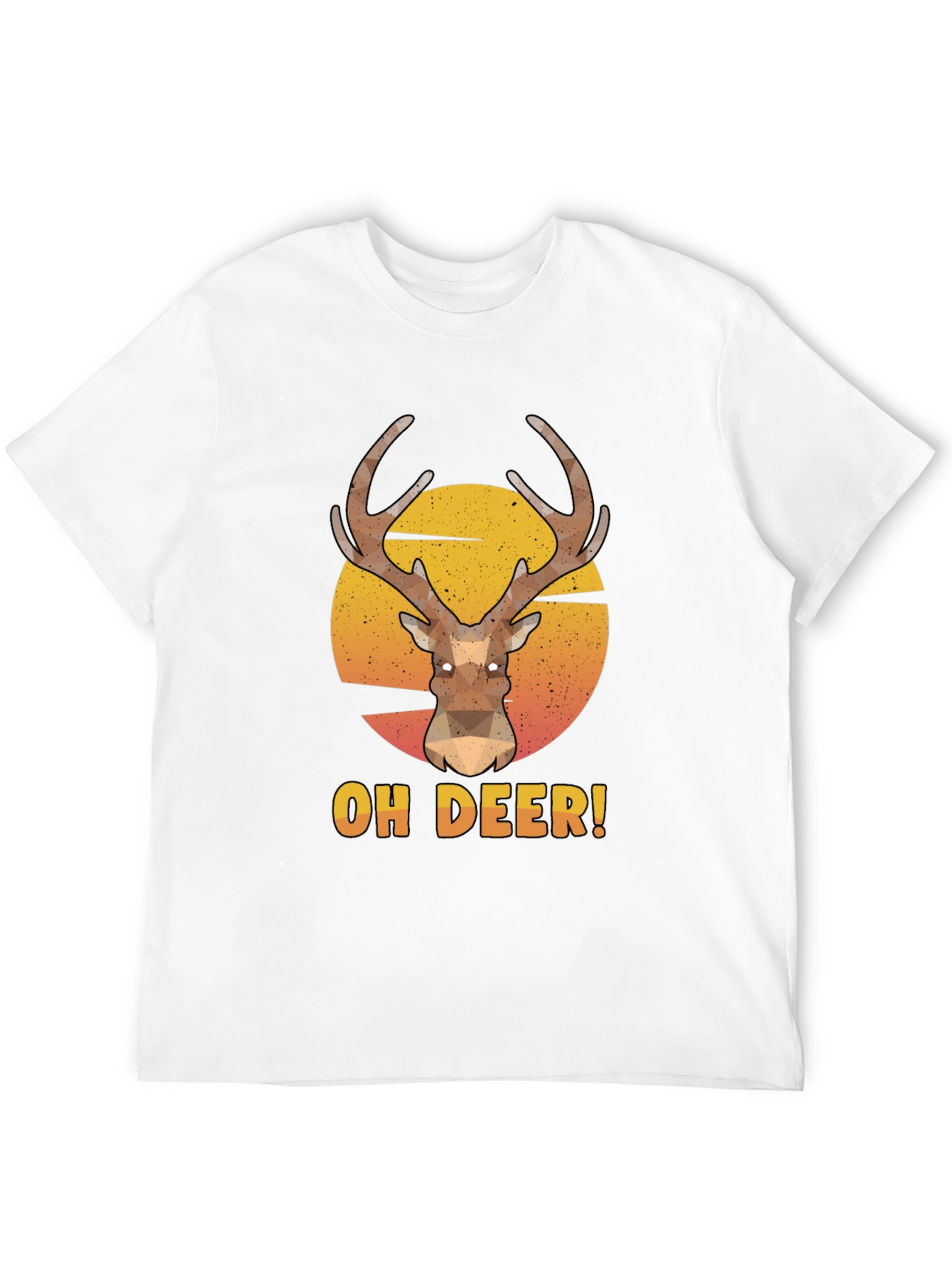 Oh Deer! Graphic Print T-Shirt