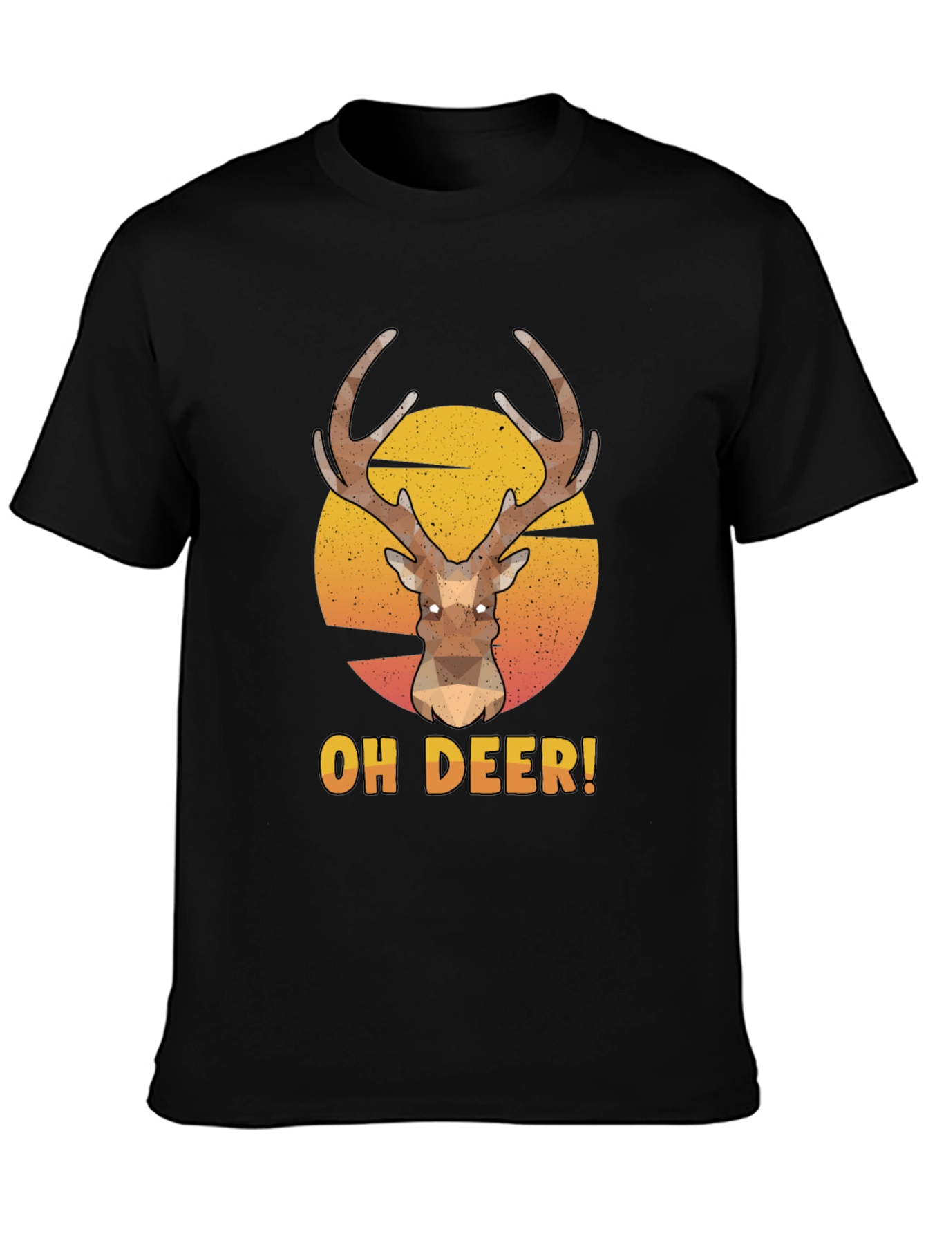 Oh Deer! Graphic Print T-Shirt