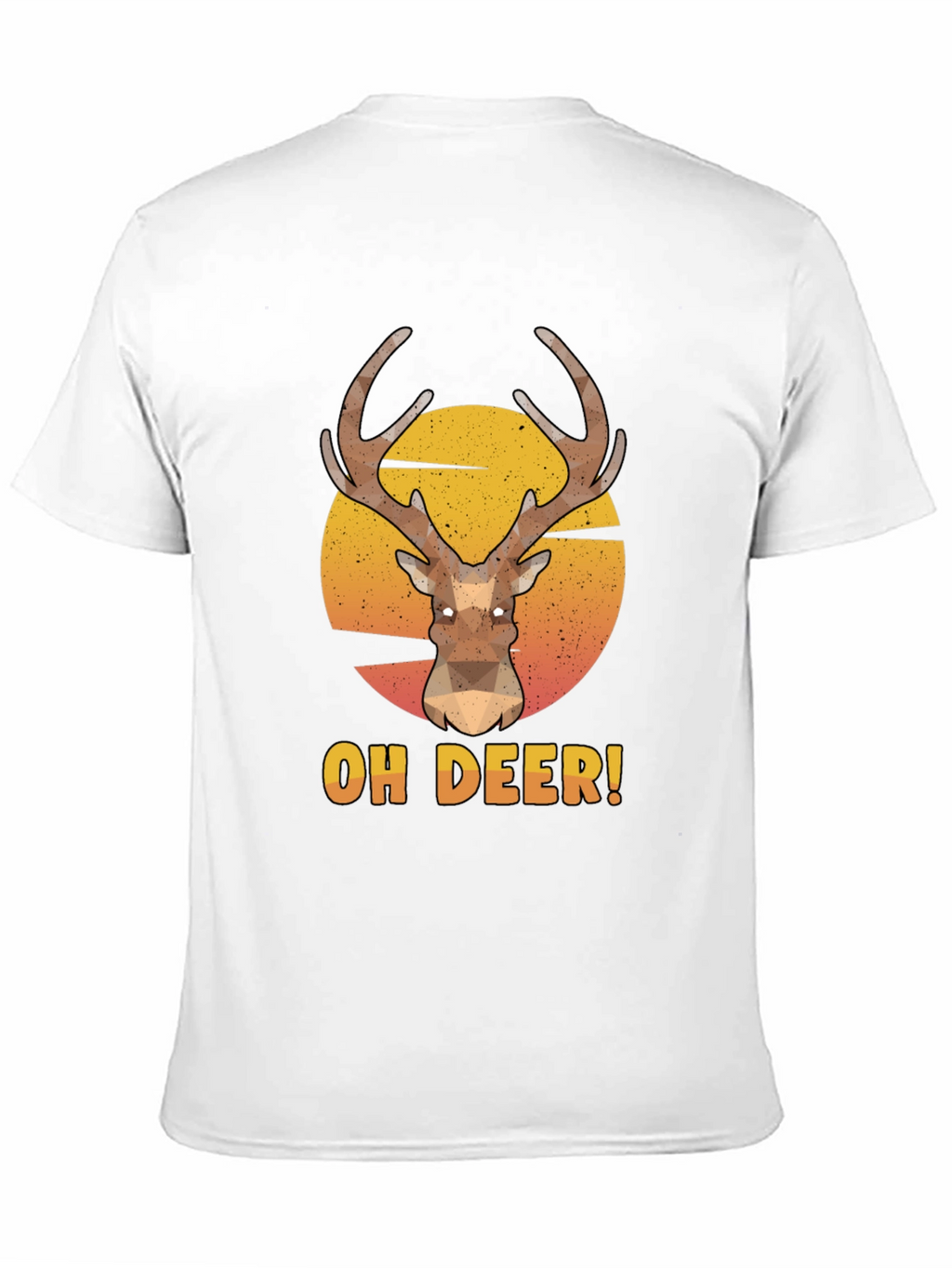 Oh Deer! Graphic Print T-Shirt