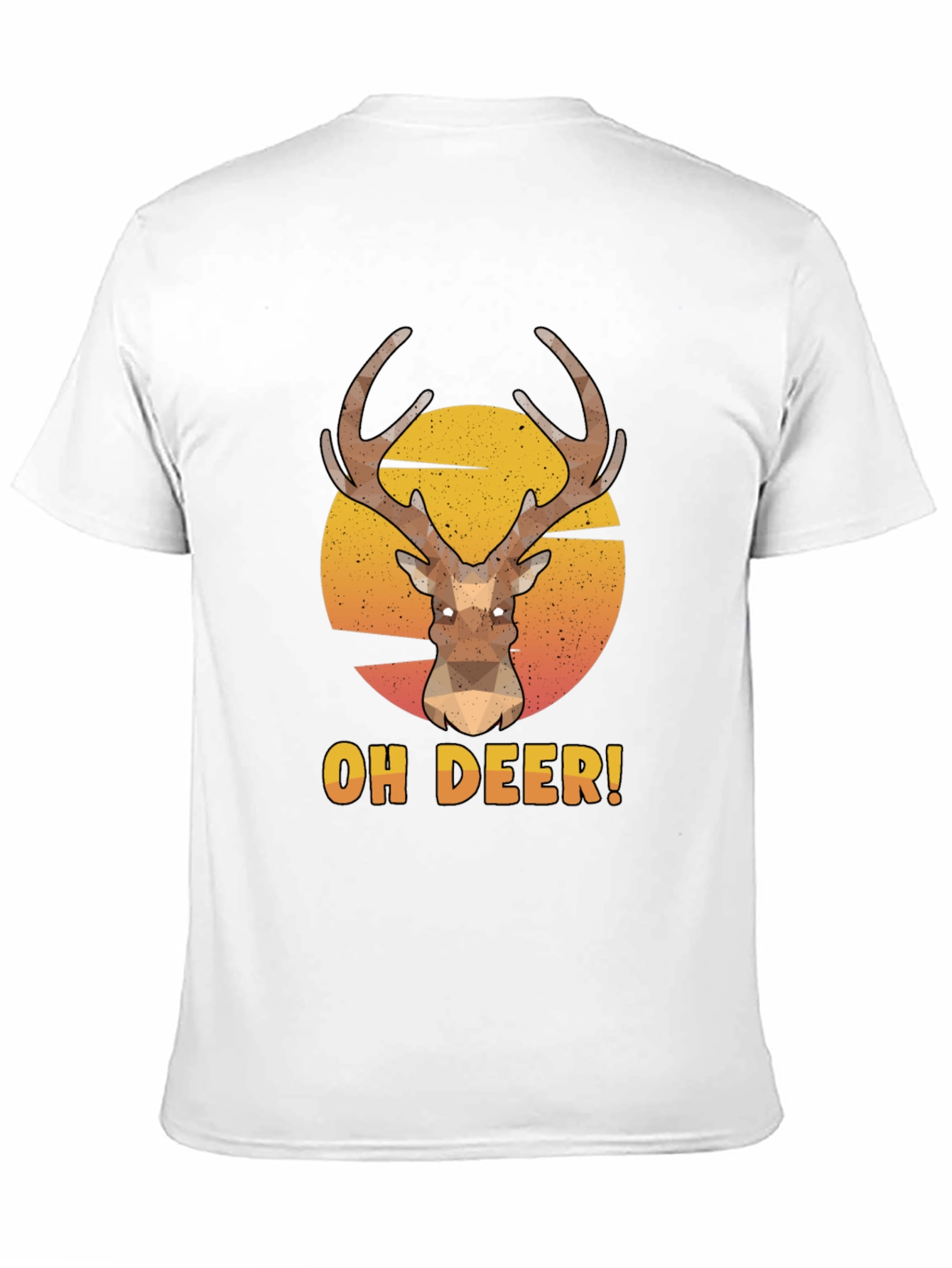 Oh Deer! Graphic Print T-Shirt