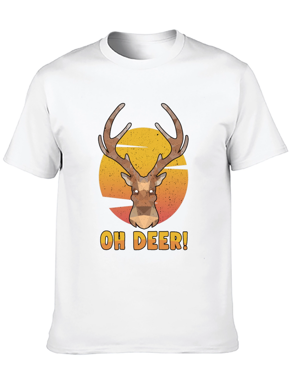 Oh Deer! Graphic Print T-Shirt