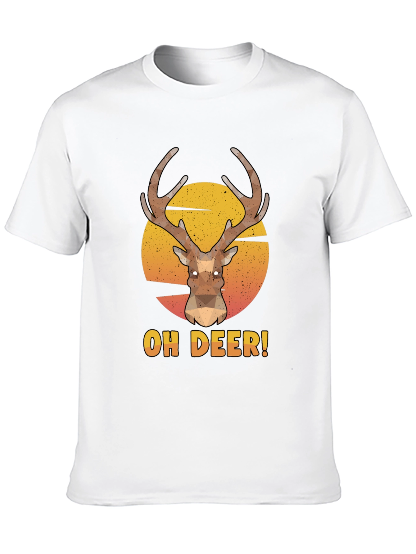 Oh Deer! Graphic Print T-Shirt
