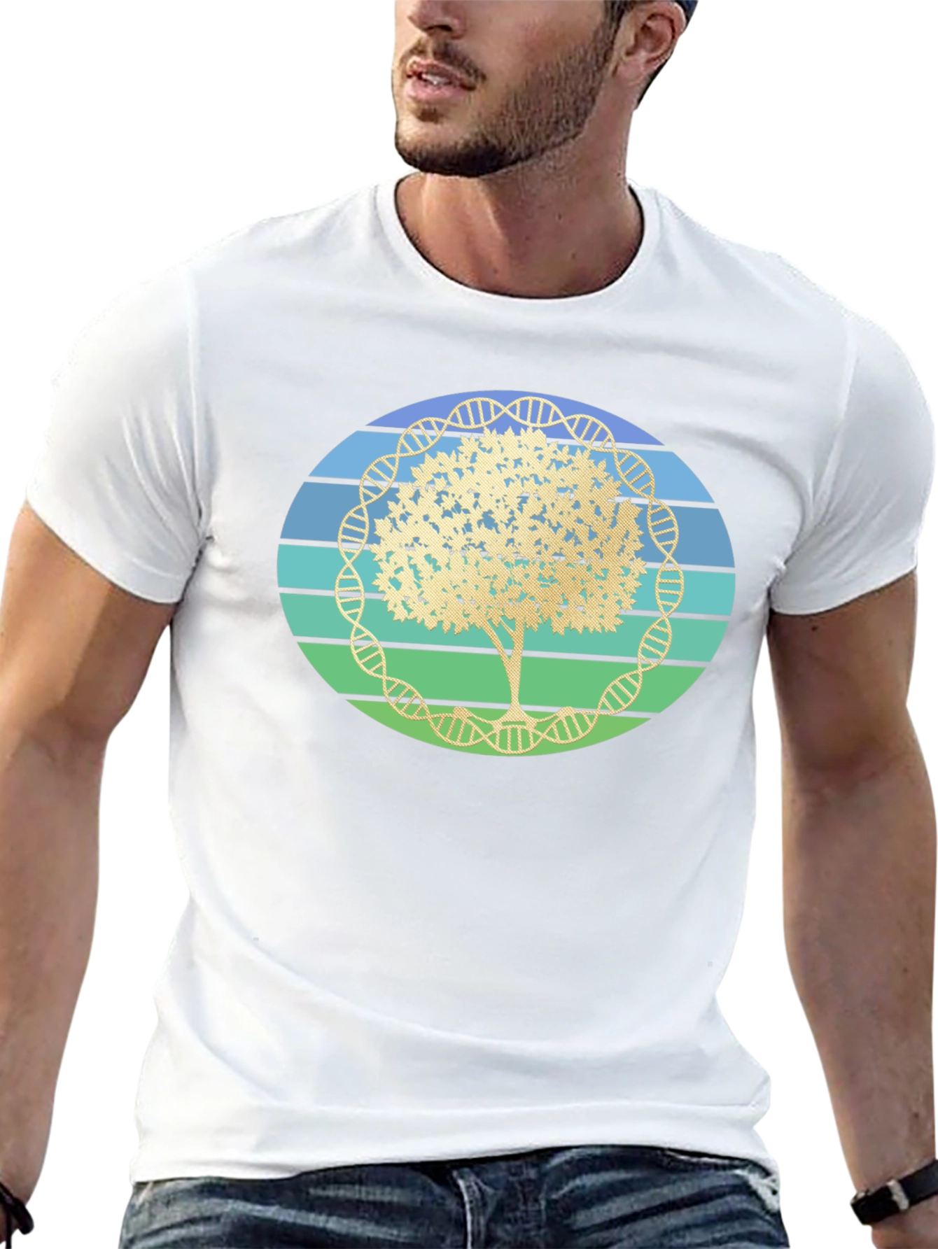 DNA Tree of Life Graphic T-Shirt