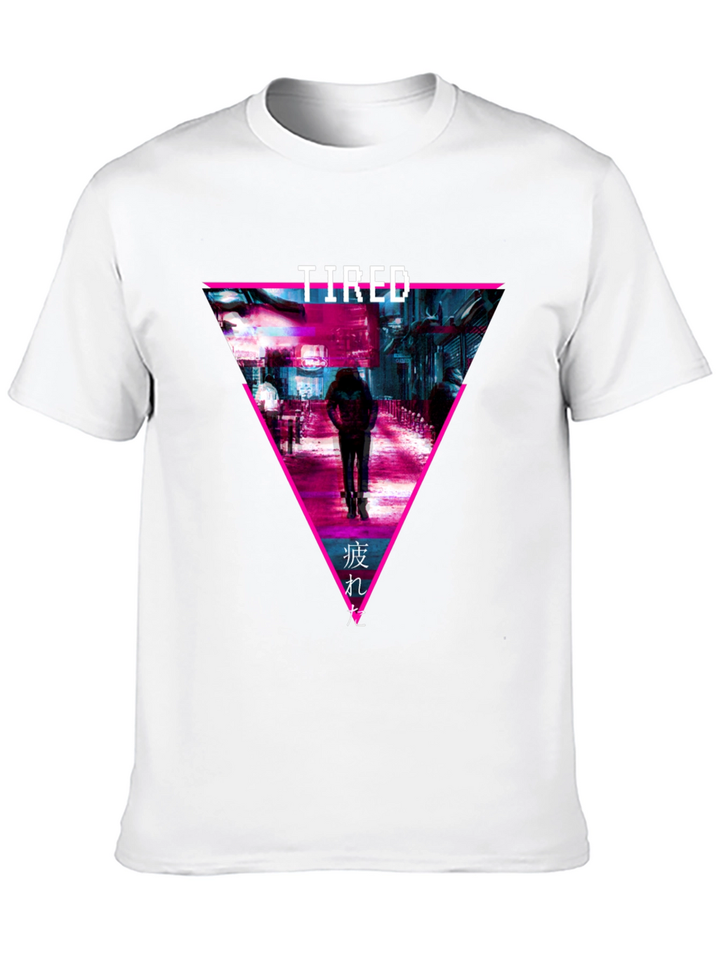 Tired Aesthetic Graphic Tee - Black Unisex Shirt