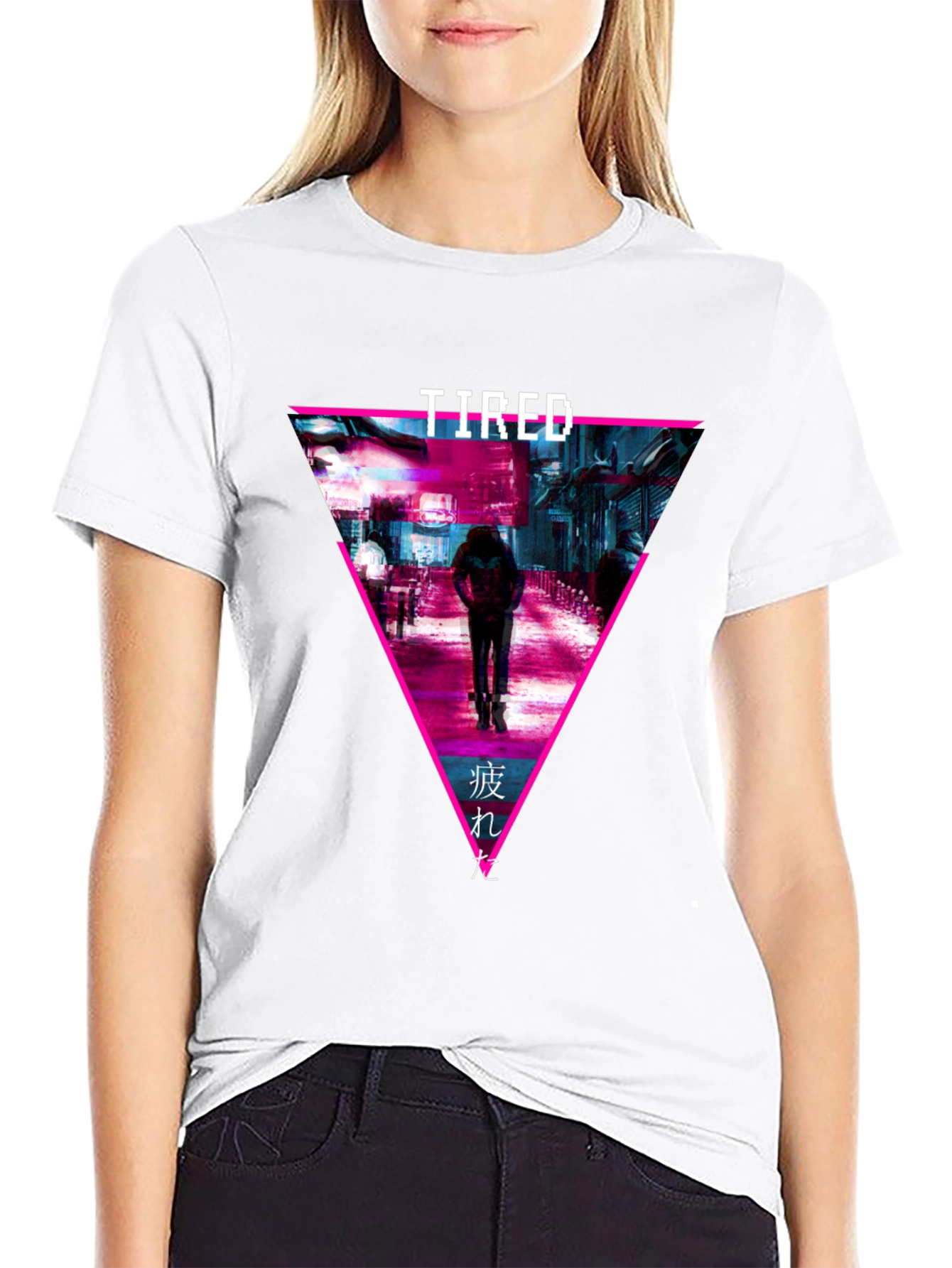 Tired Aesthetic Graphic Tee - Black Unisex Shirt