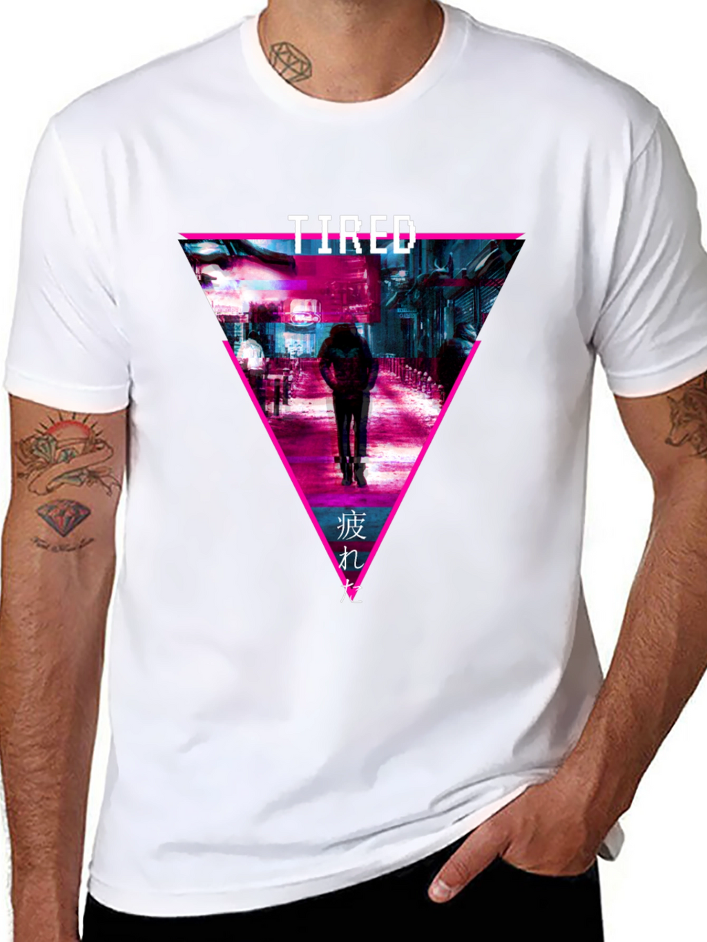 Tired Aesthetic Graphic Tee - Black Unisex Shirt
