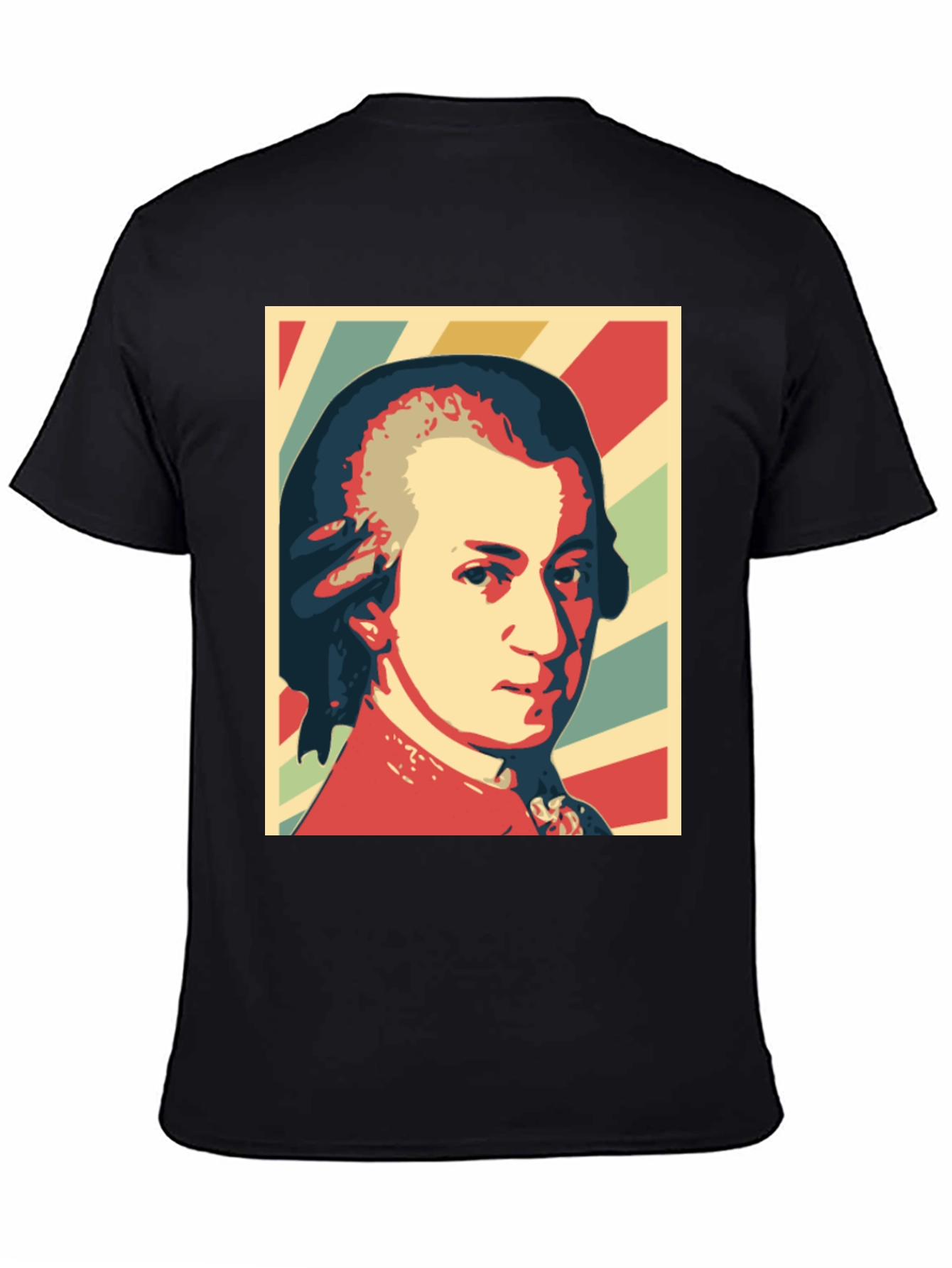 Mozart Portrait Graphic T-Shirt