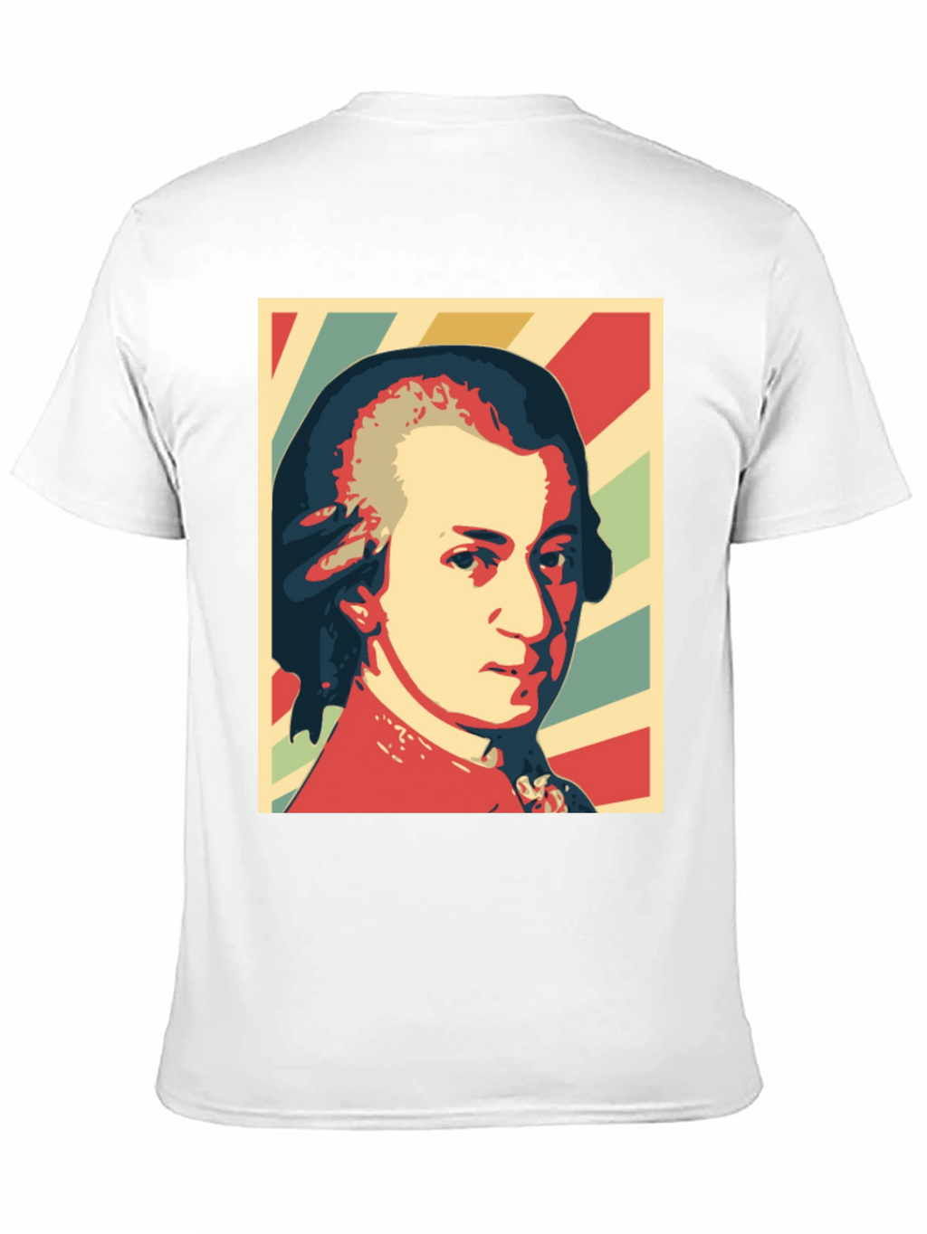 Mozart Portrait Graphic T-Shirt