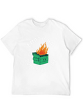 Emotional Dumpster Fire Graphic T-Shirt