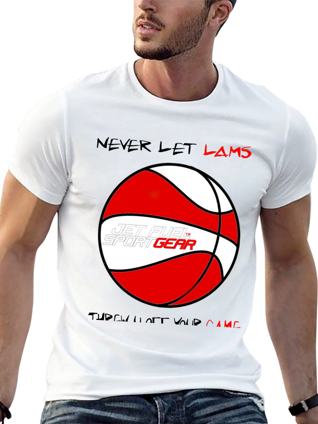 Jet Fuel Sport Gear Basketball T-Shirt
