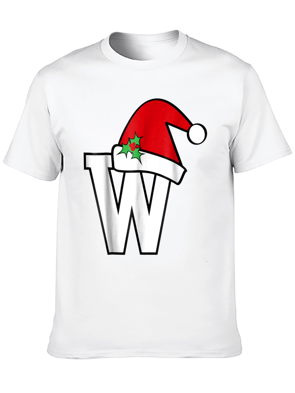 Festive W Christmas Holiday Tee