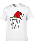 Festive W Christmas Holiday Tee