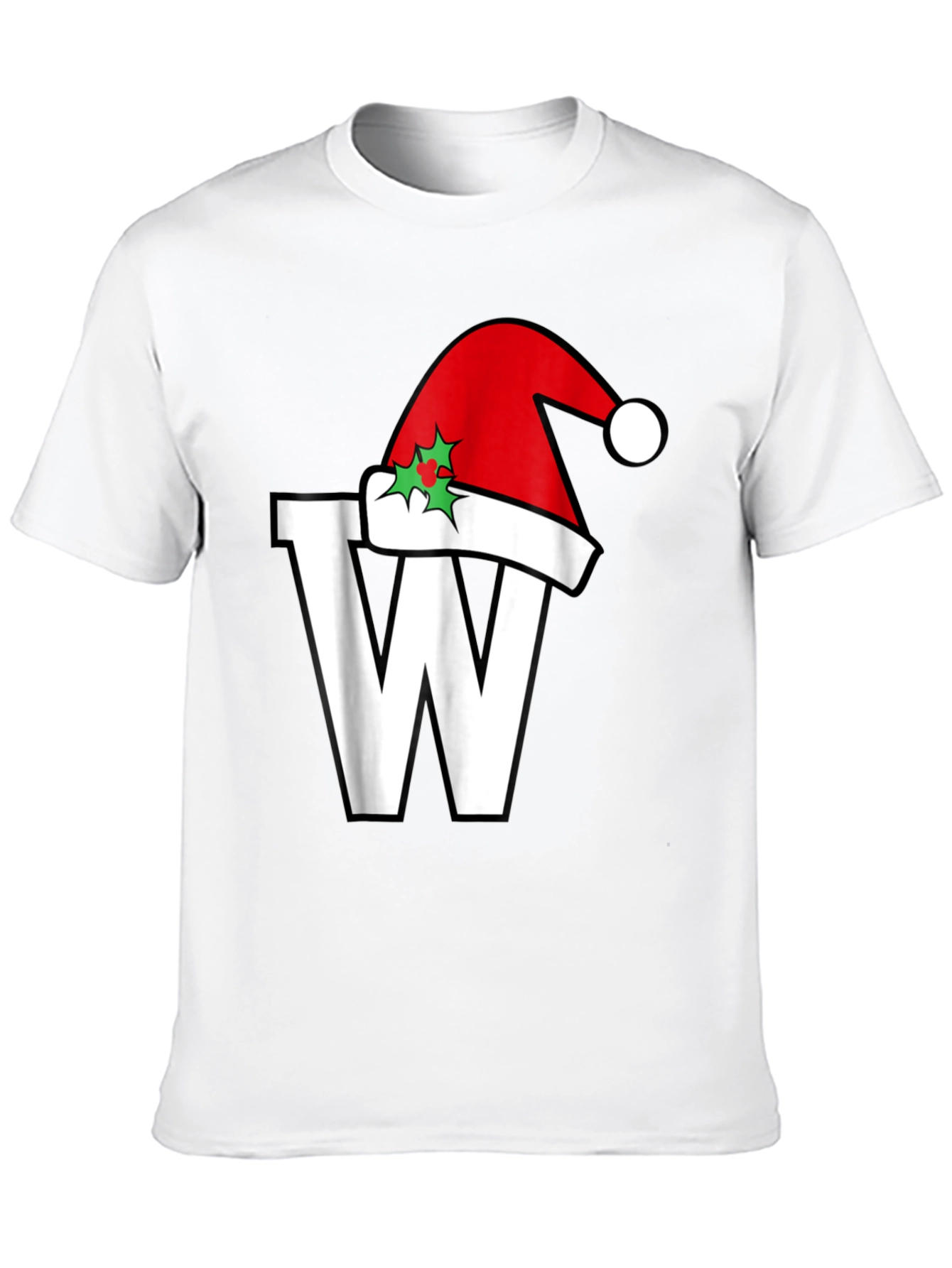 Festive W Christmas Holiday Tee