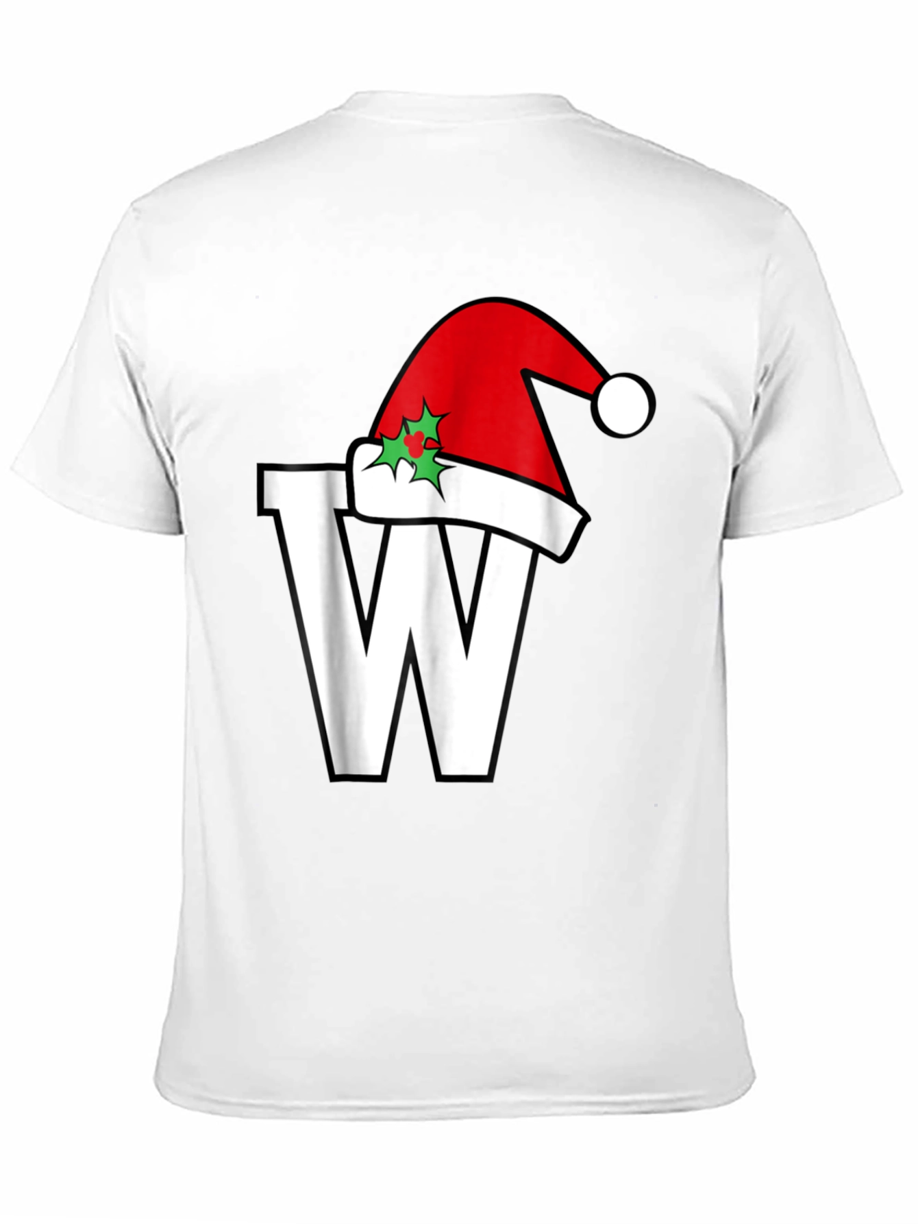 Festive W Christmas Holiday Tee