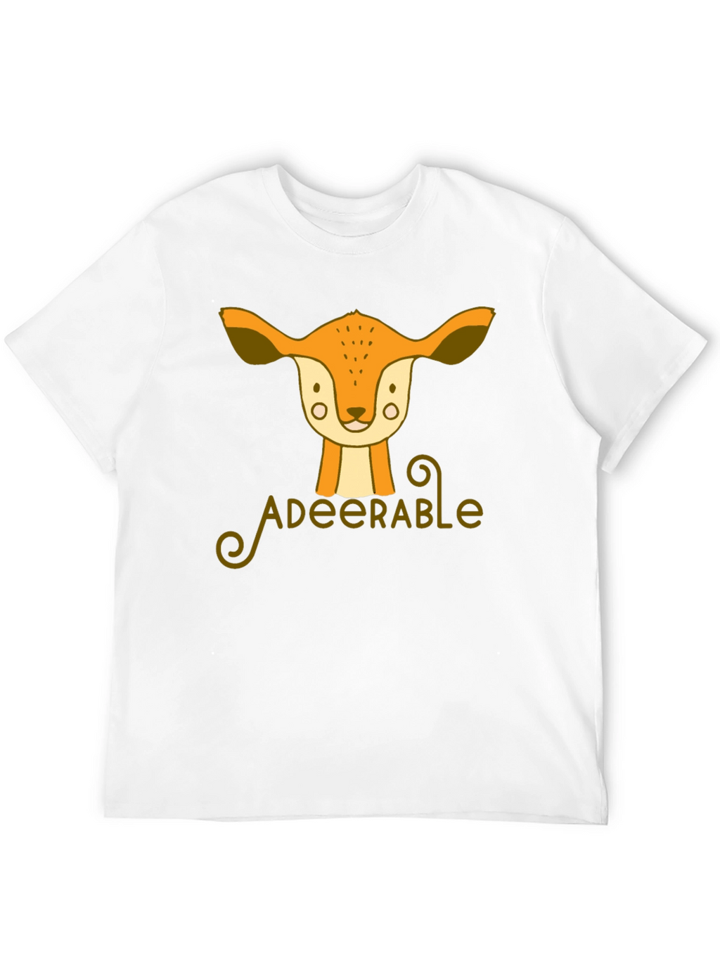 Adeerable Deer Graphic T-Shirt - Cute Animal Tee