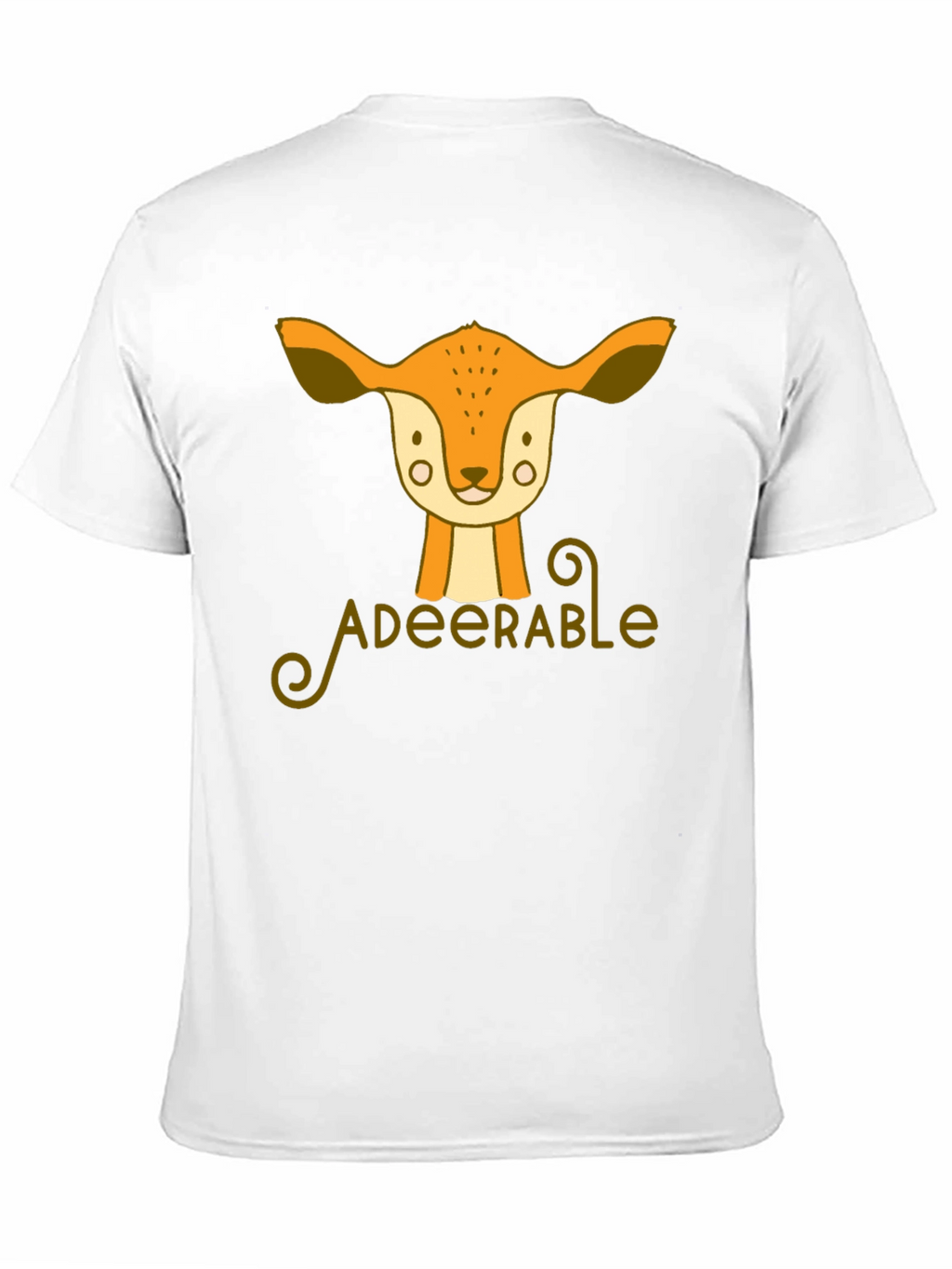 Adeerable Deer Graphic T-Shirt - Cute Animal Tee