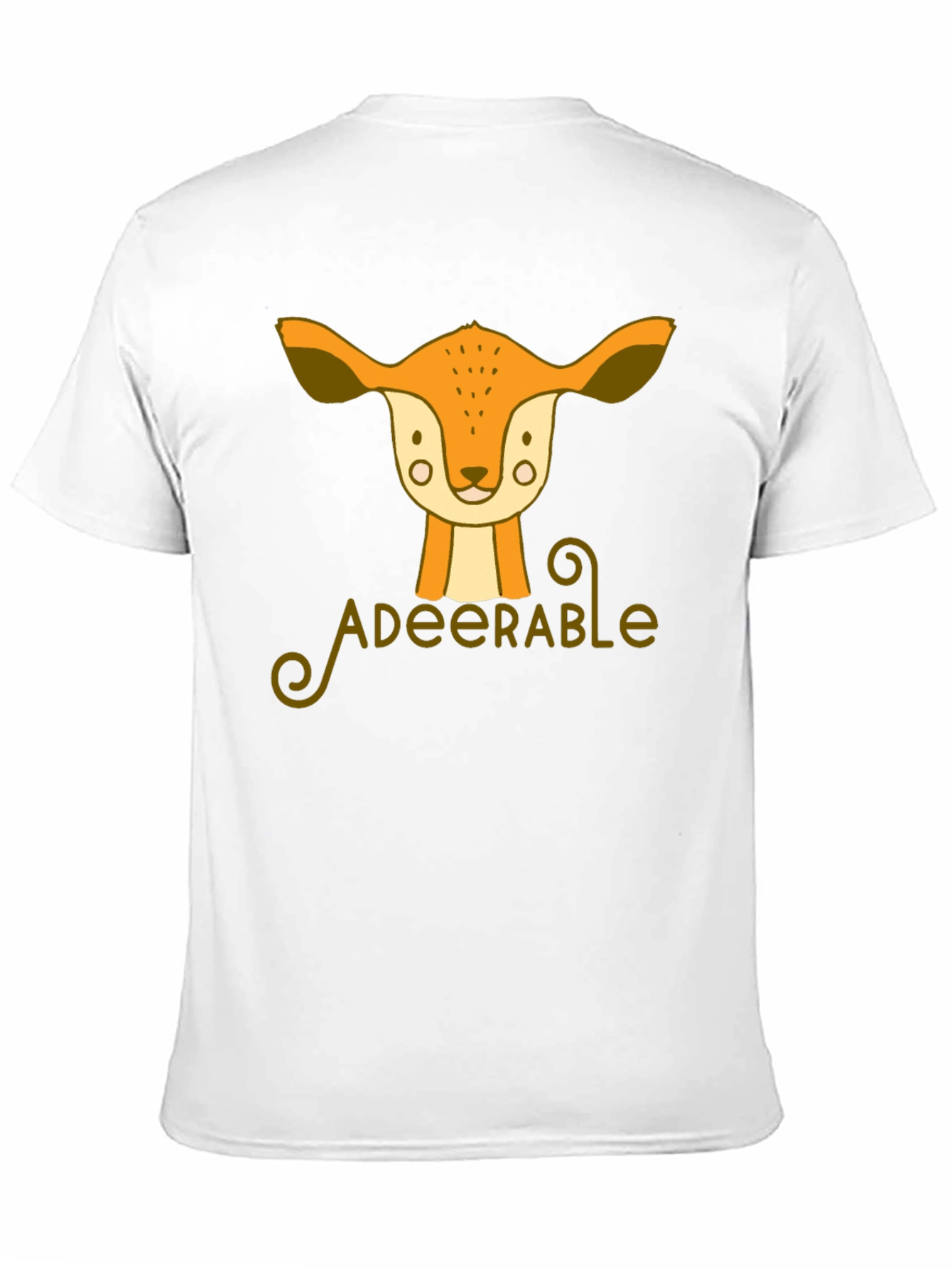 Adeerable Deer Graphic T-Shirt - Cute Animal Tee