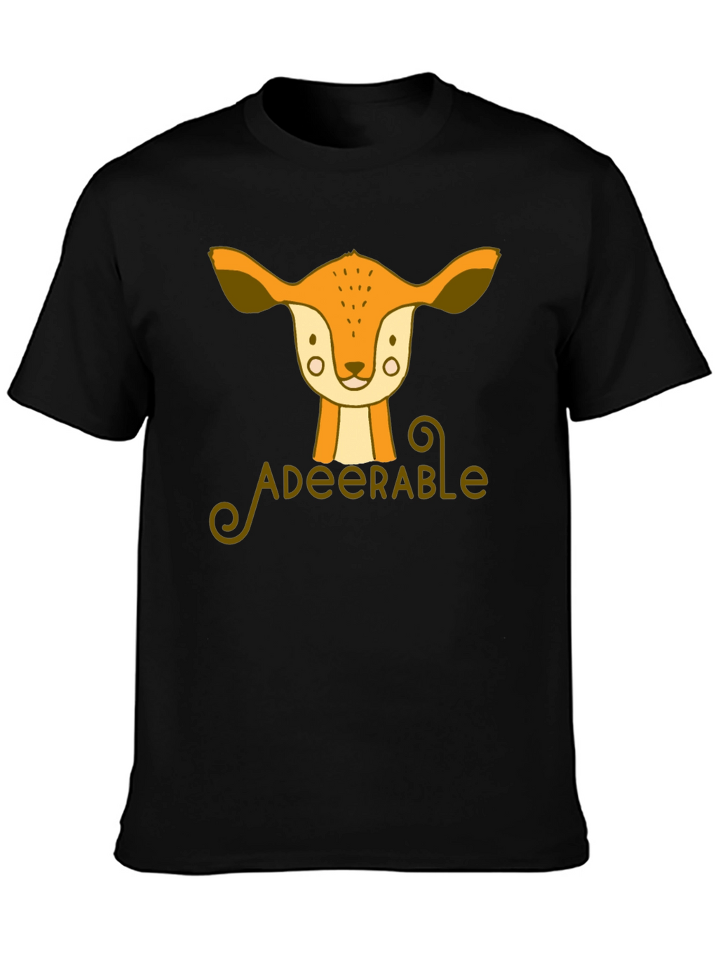 Adeerable Deer Graphic T-Shirt - Cute Animal Tee