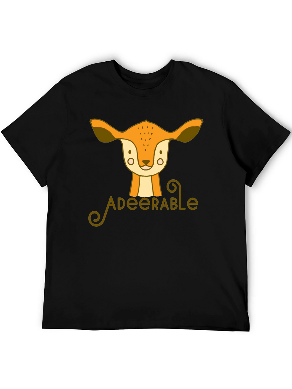 Adeerable Deer Graphic T-Shirt - Cute Animal Tee