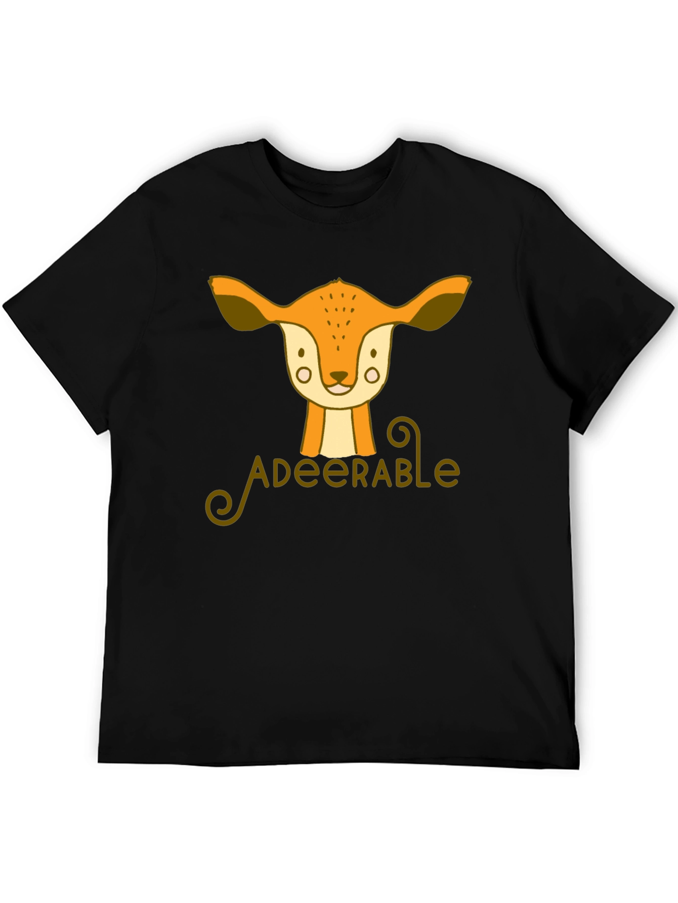 Adeerable Deer Graphic T-Shirt - Cute Animal Tee