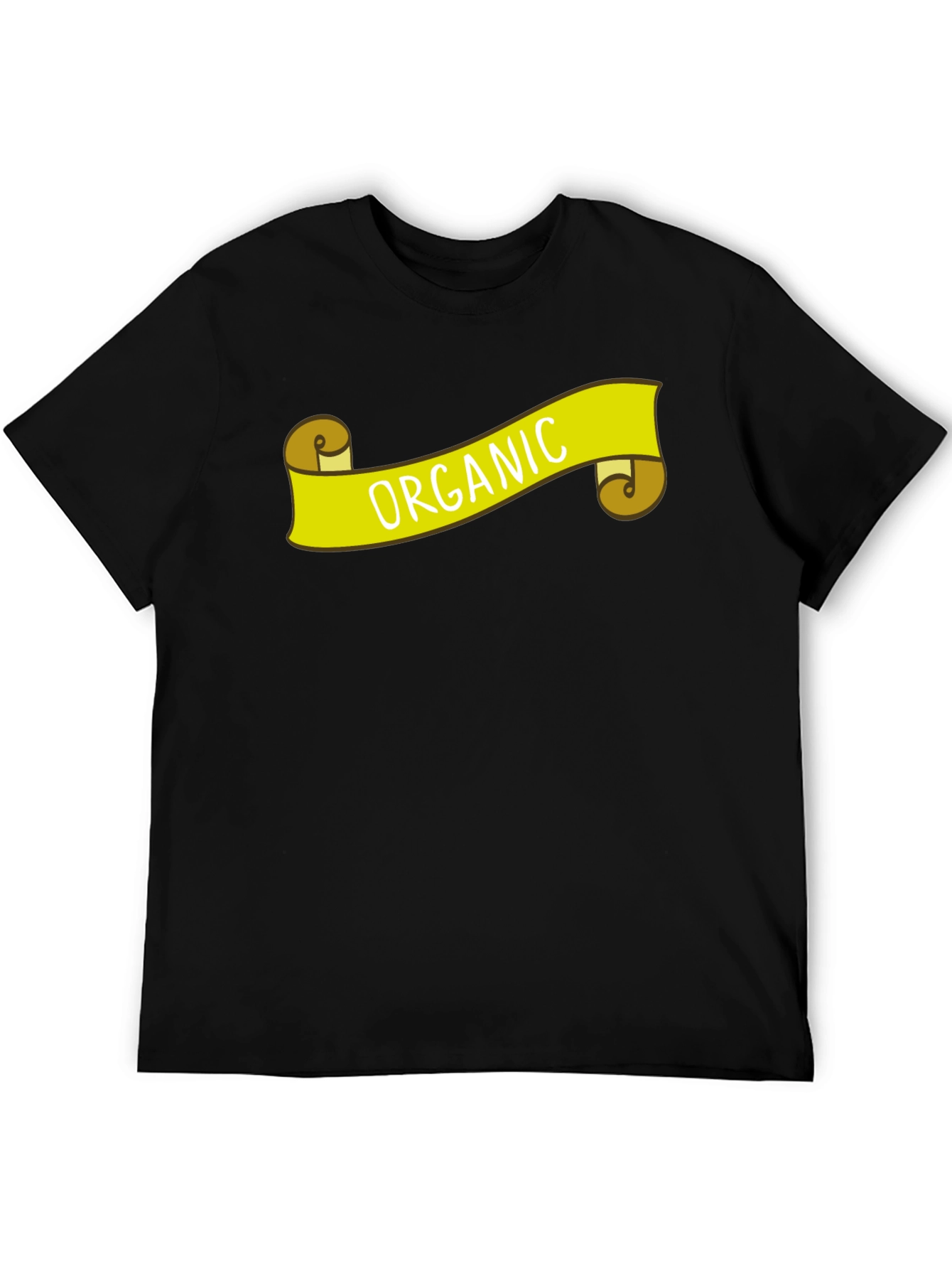 Organic Graphic T-Shirt - Black
