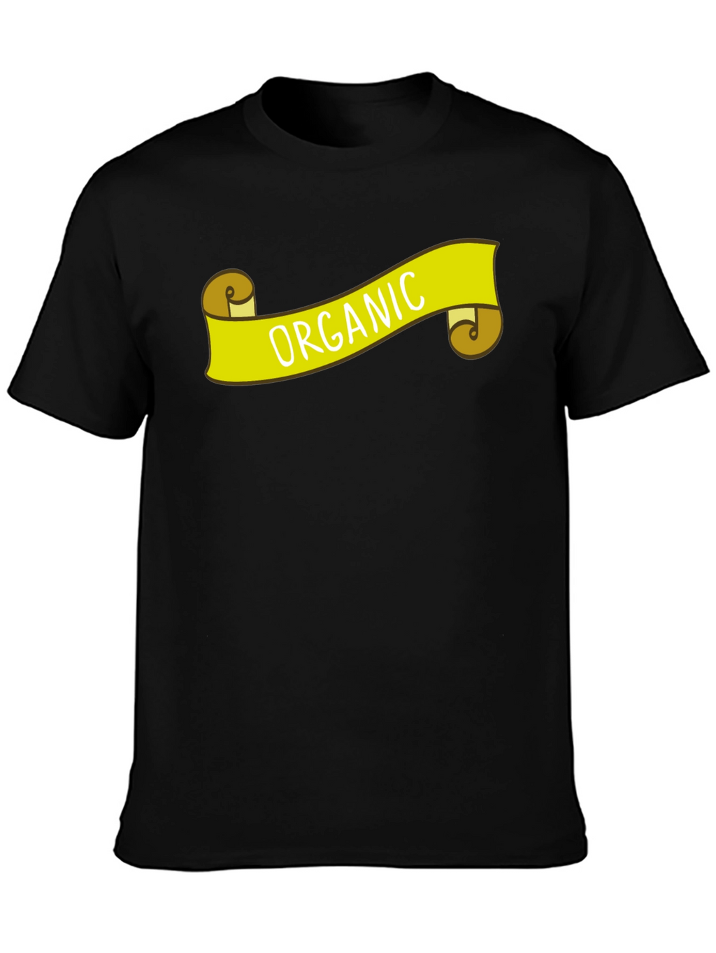 Organic Graphic T-Shirt - Black