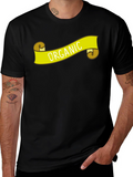 Organic Graphic T-Shirt - Black