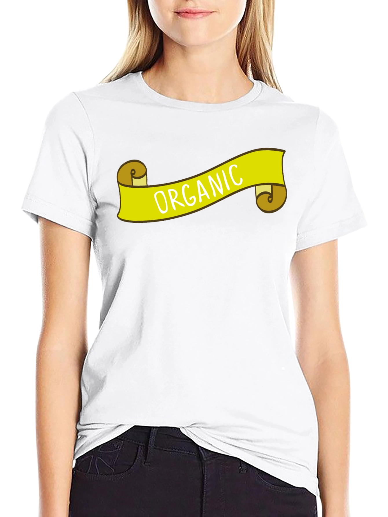 Organic Graphic T-Shirt - Black