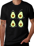 Yoga Avocado Graphic Tee