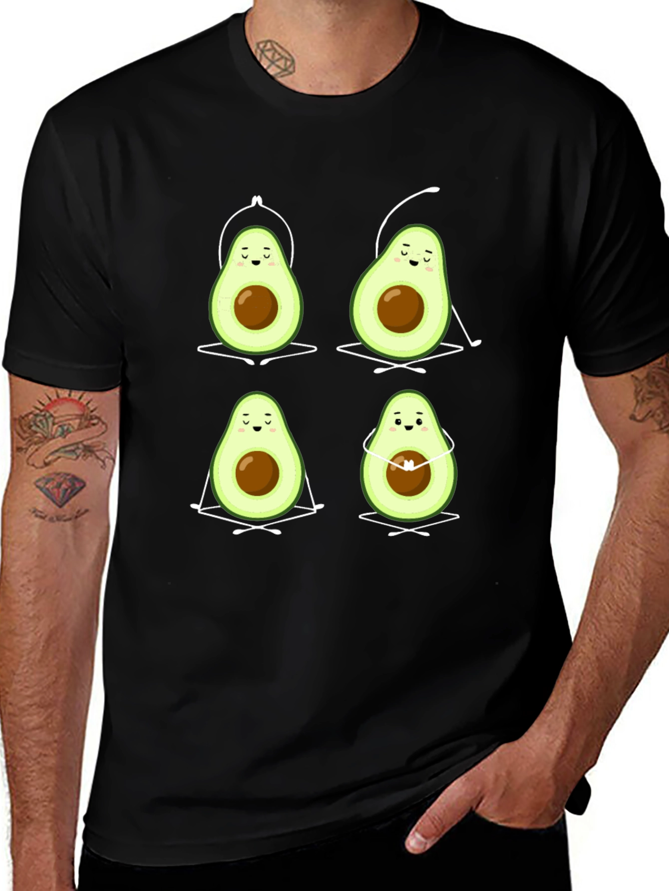 Yoga Avocado Graphic Tee