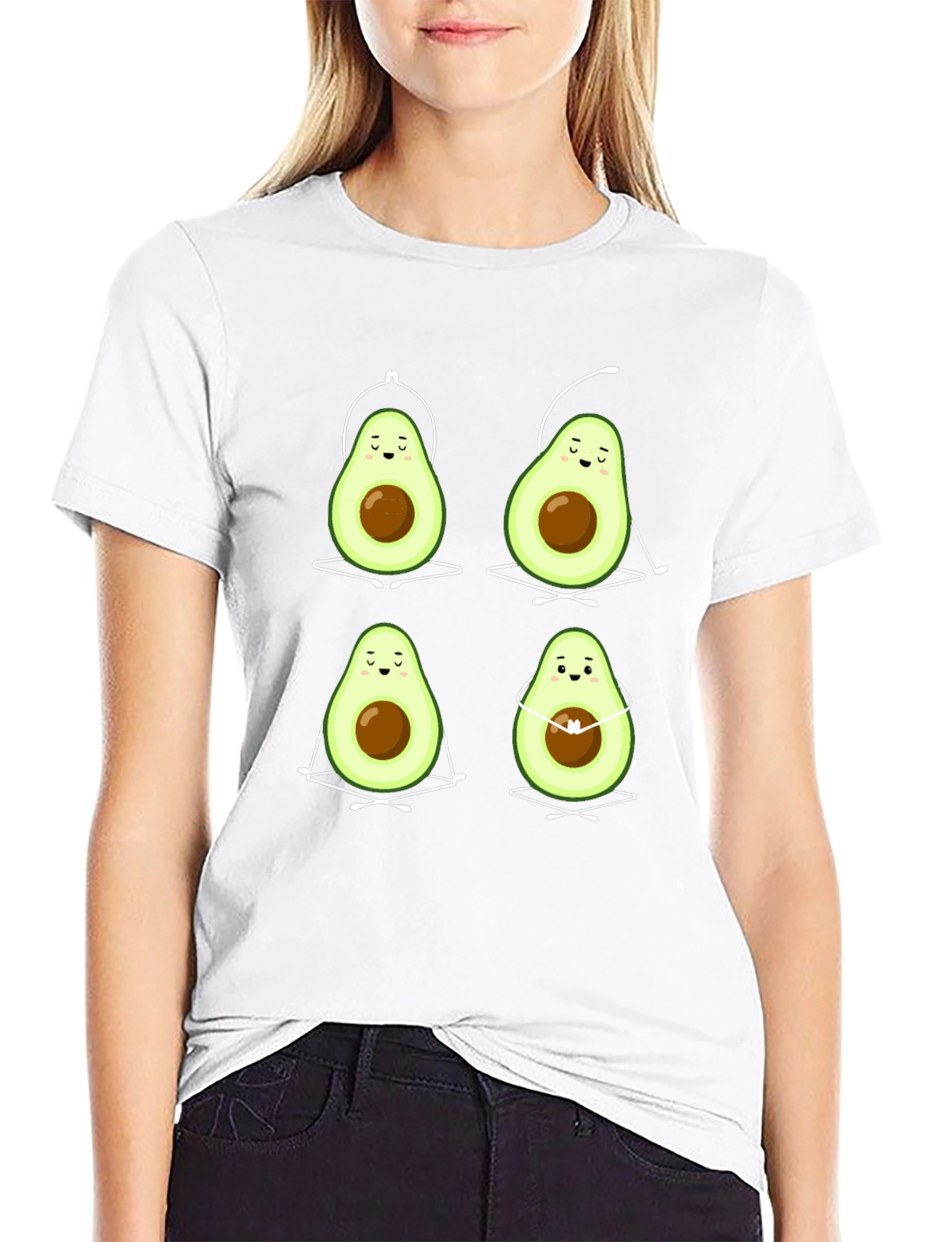 Yoga Avocado Graphic Tee