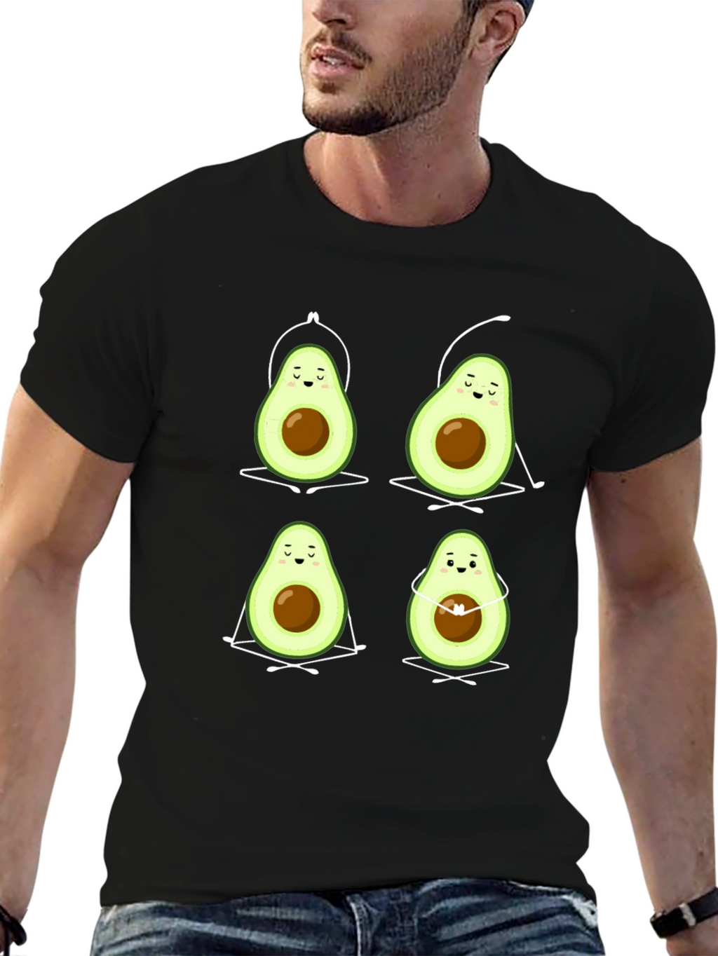 Yoga Avocado Graphic Tee