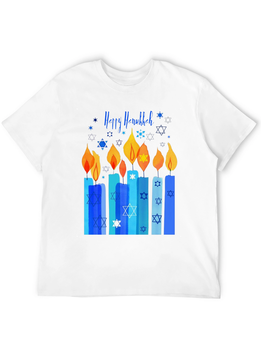 Happy Hanukkah Candle T-Shirt