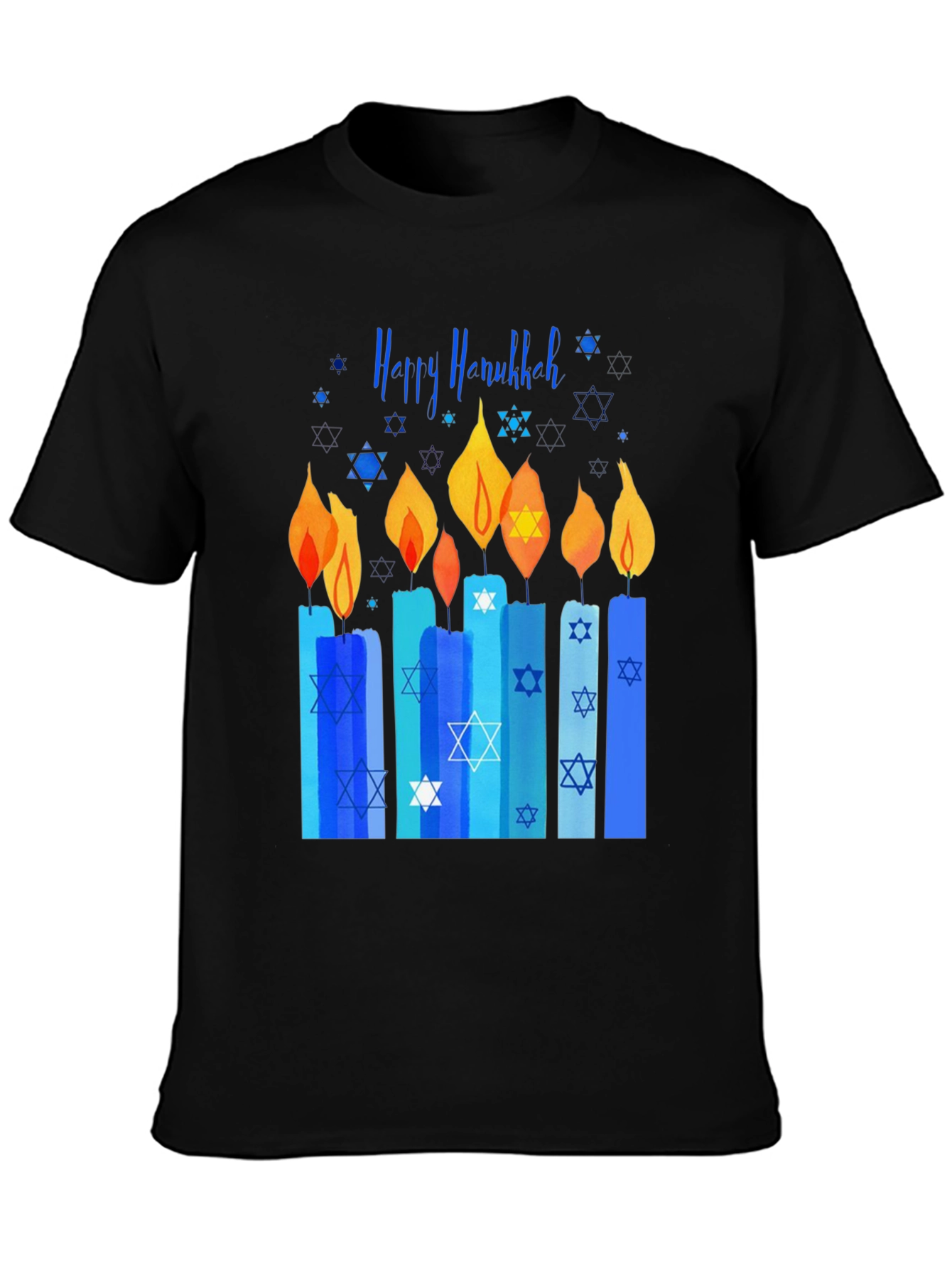 Happy Hanukkah Candle T-Shirt