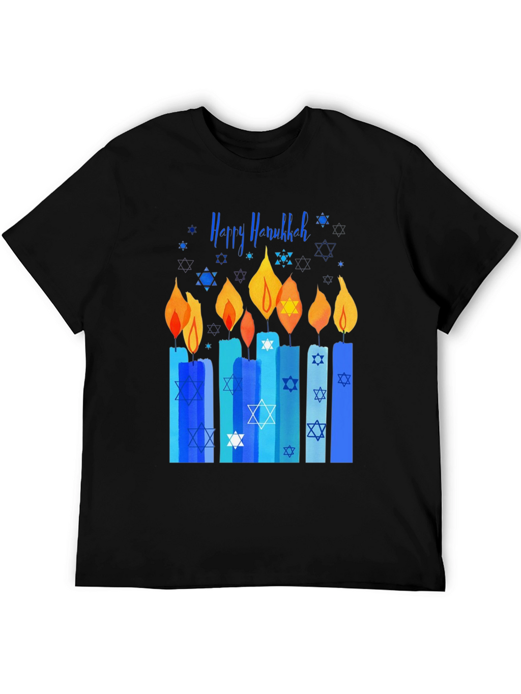 Happy Hanukkah Candle T-Shirt