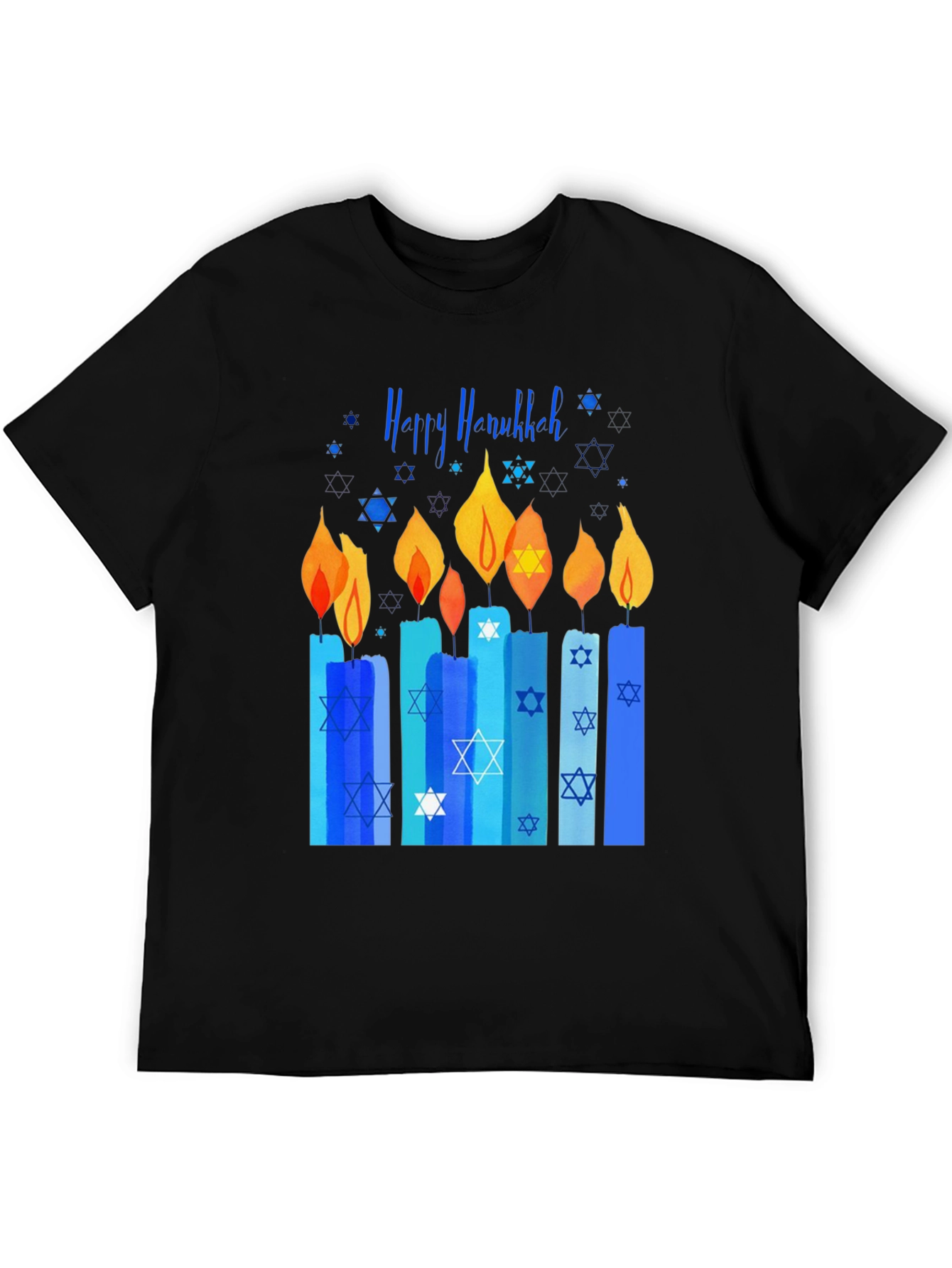 Happy Hanukkah Candle T-Shirt