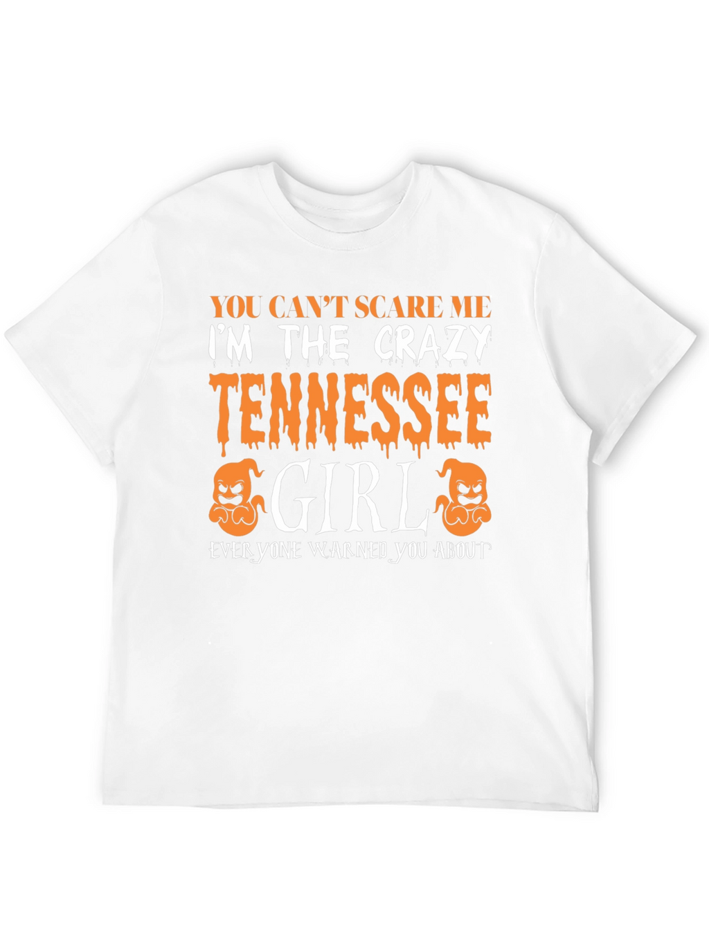Crazy Tennessee Girl Halloween T-Shirt