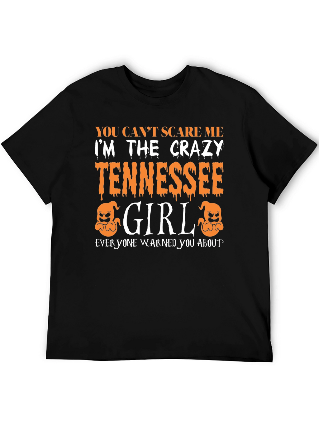 Crazy Tennessee Girl Halloween T-Shirt