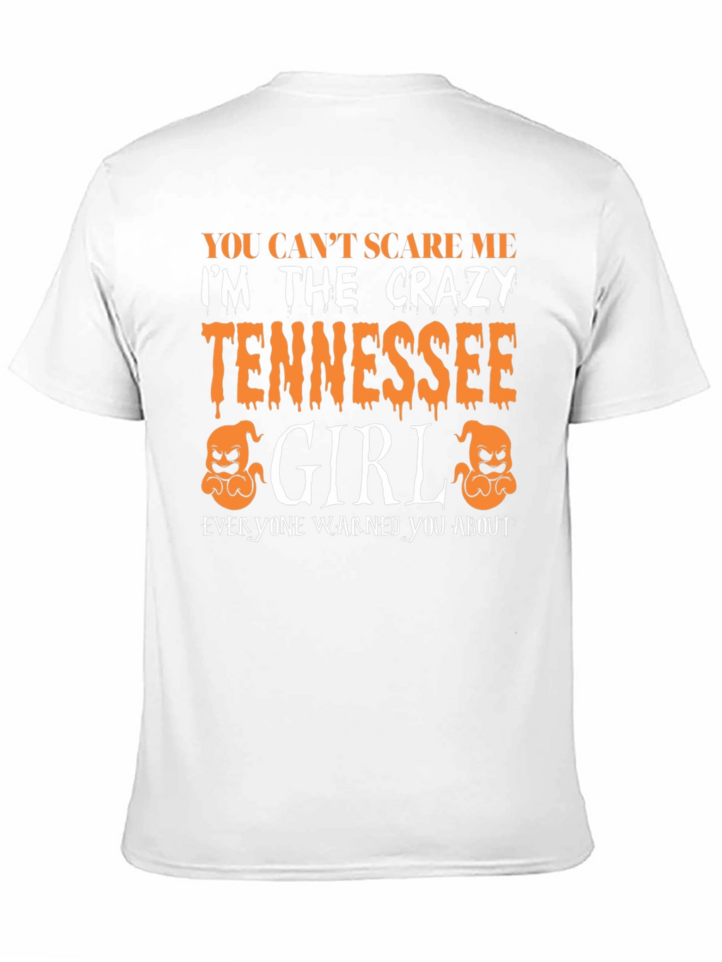 Crazy Tennessee Girl Halloween T-Shirt