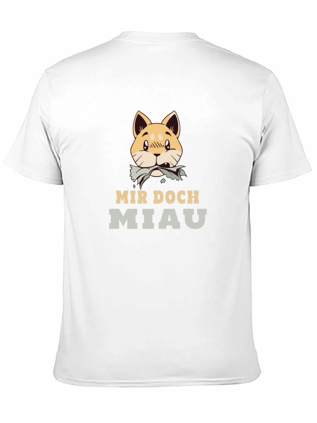 Mir Doch Miau Cat Graphic T-Shirt