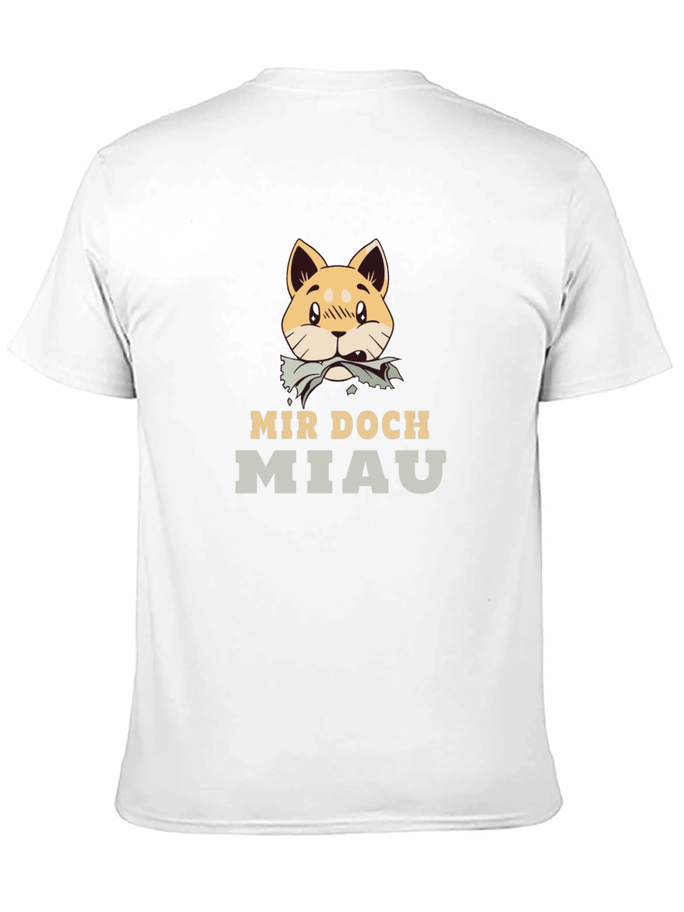 Mir Doch Miau Cat Graphic T-Shirt