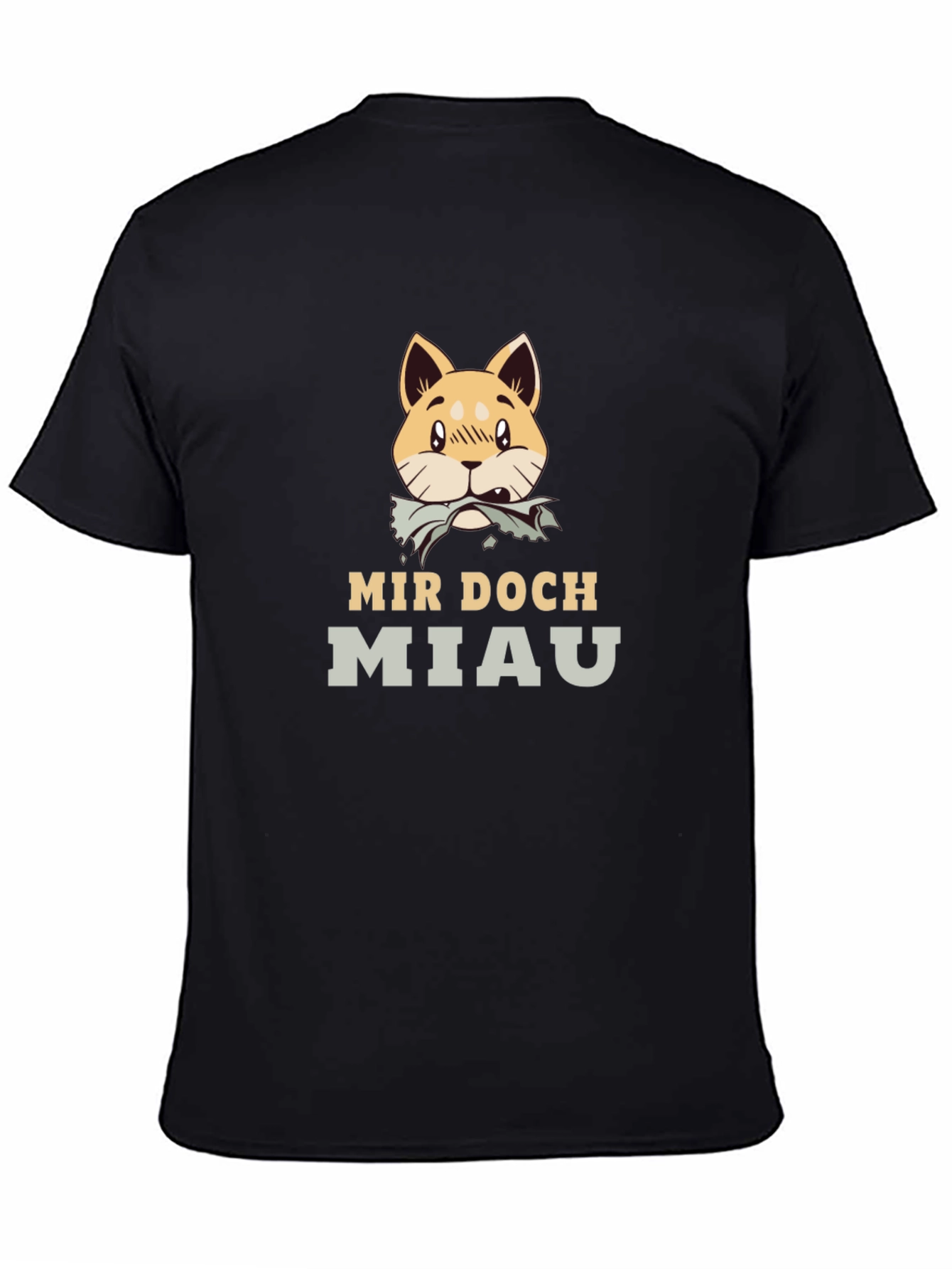 Mir Doch Miau Cat Graphic T-Shirt