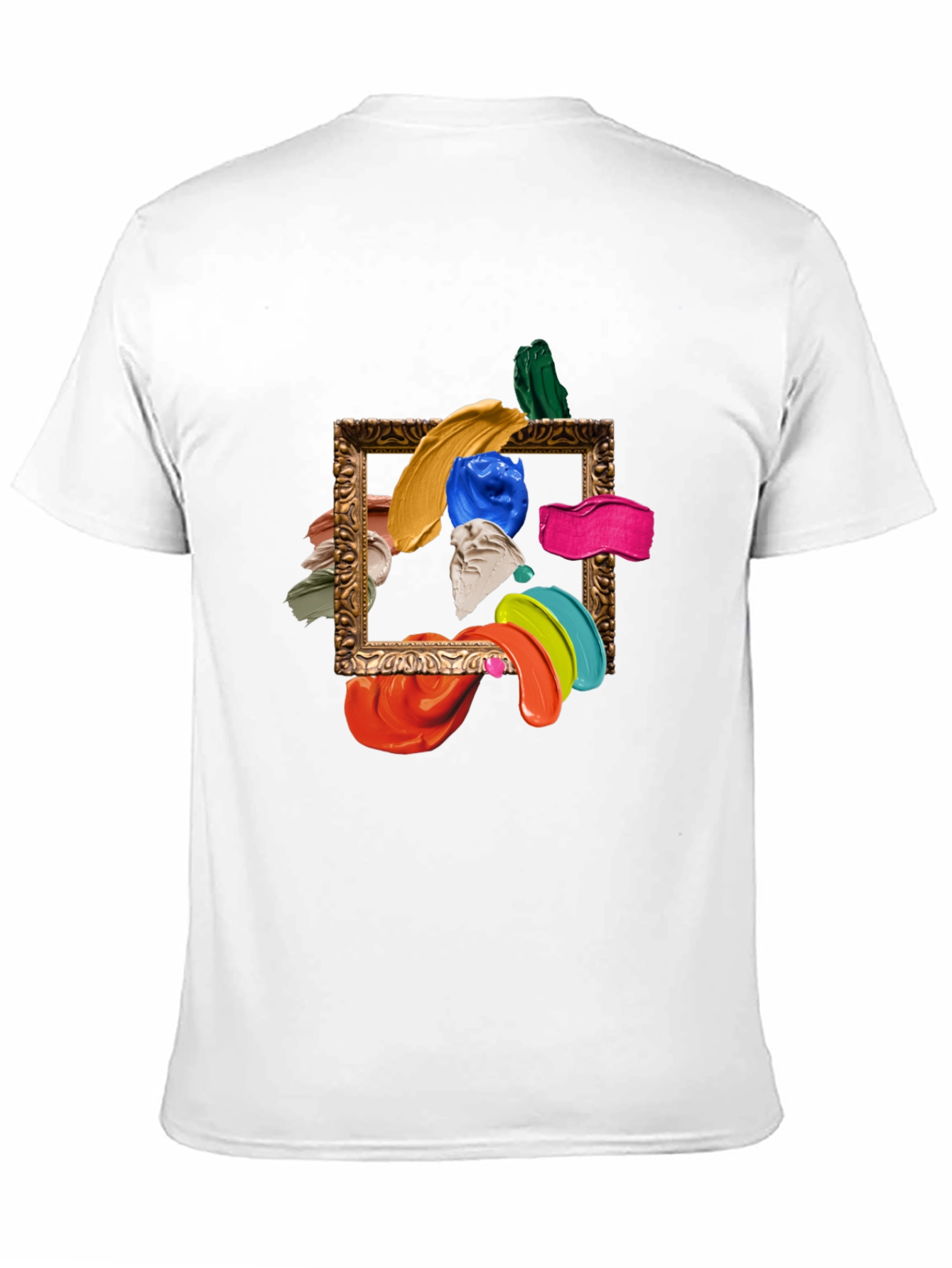 Abstract Art Framed T-Shirt