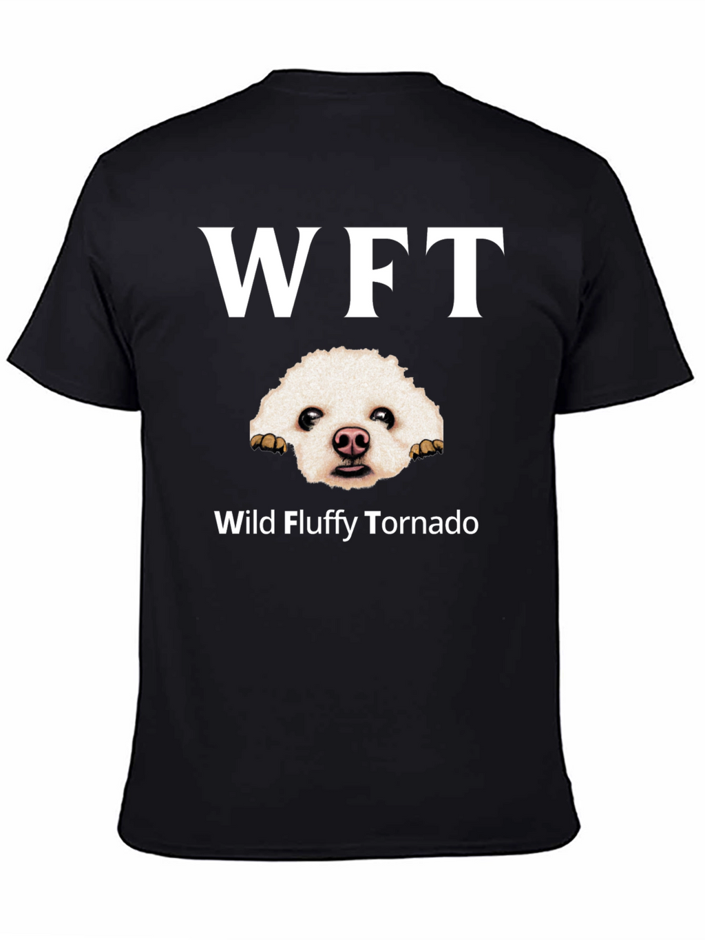 WFT Wild Fluffy Tornado Dog Graphic Tee