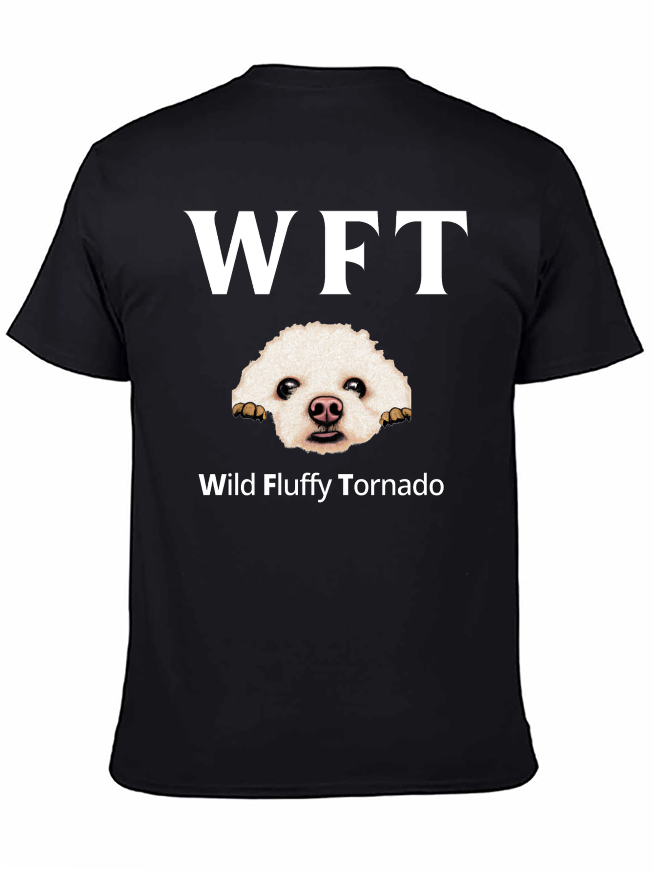 WFT Wild Fluffy Tornado Dog Graphic Tee