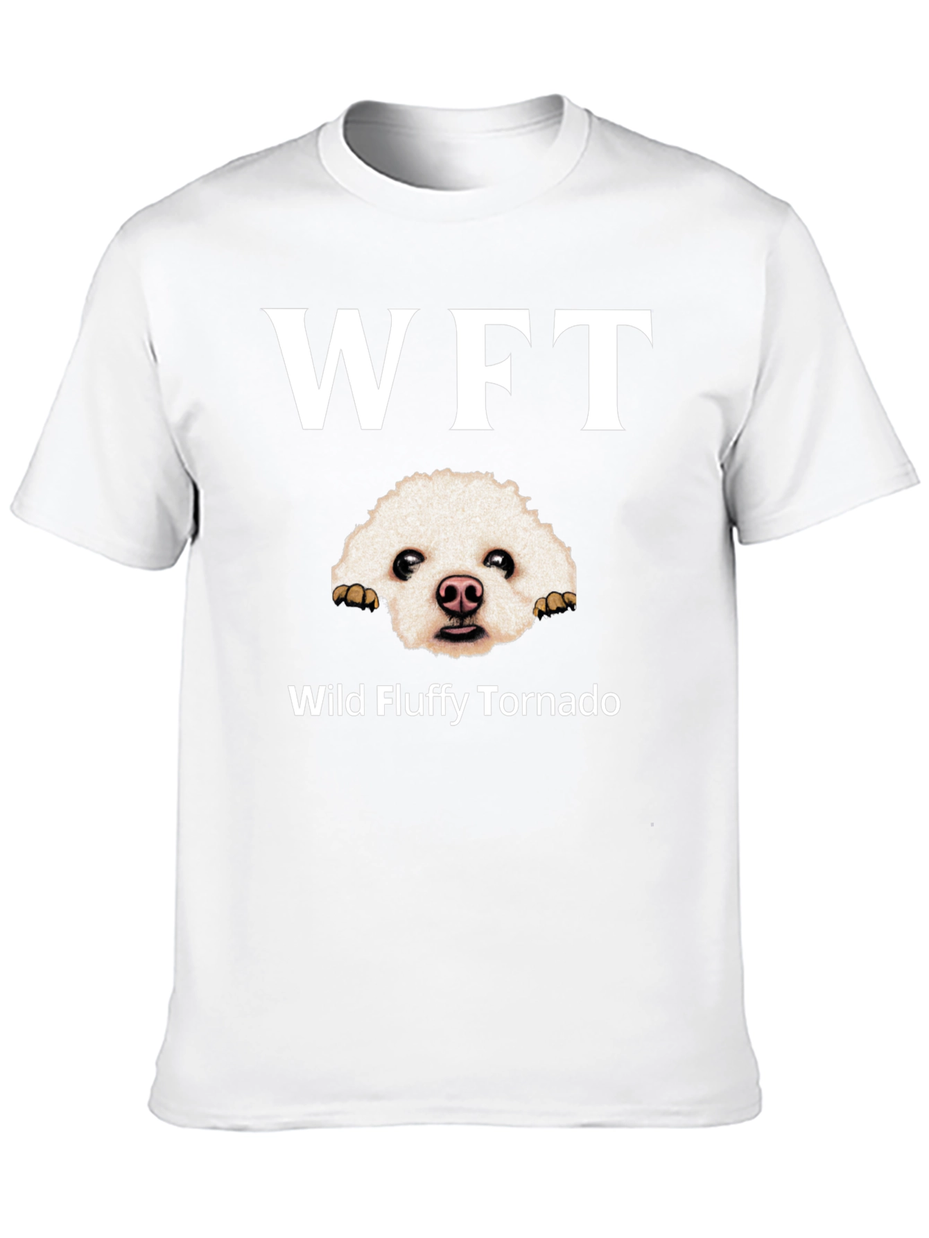 WFT Wild Fluffy Tornado Dog Graphic Tee