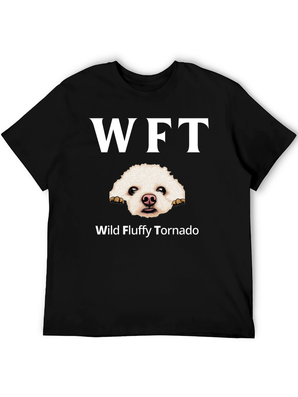 WFT Wild Fluffy Tornado Dog Graphic Tee