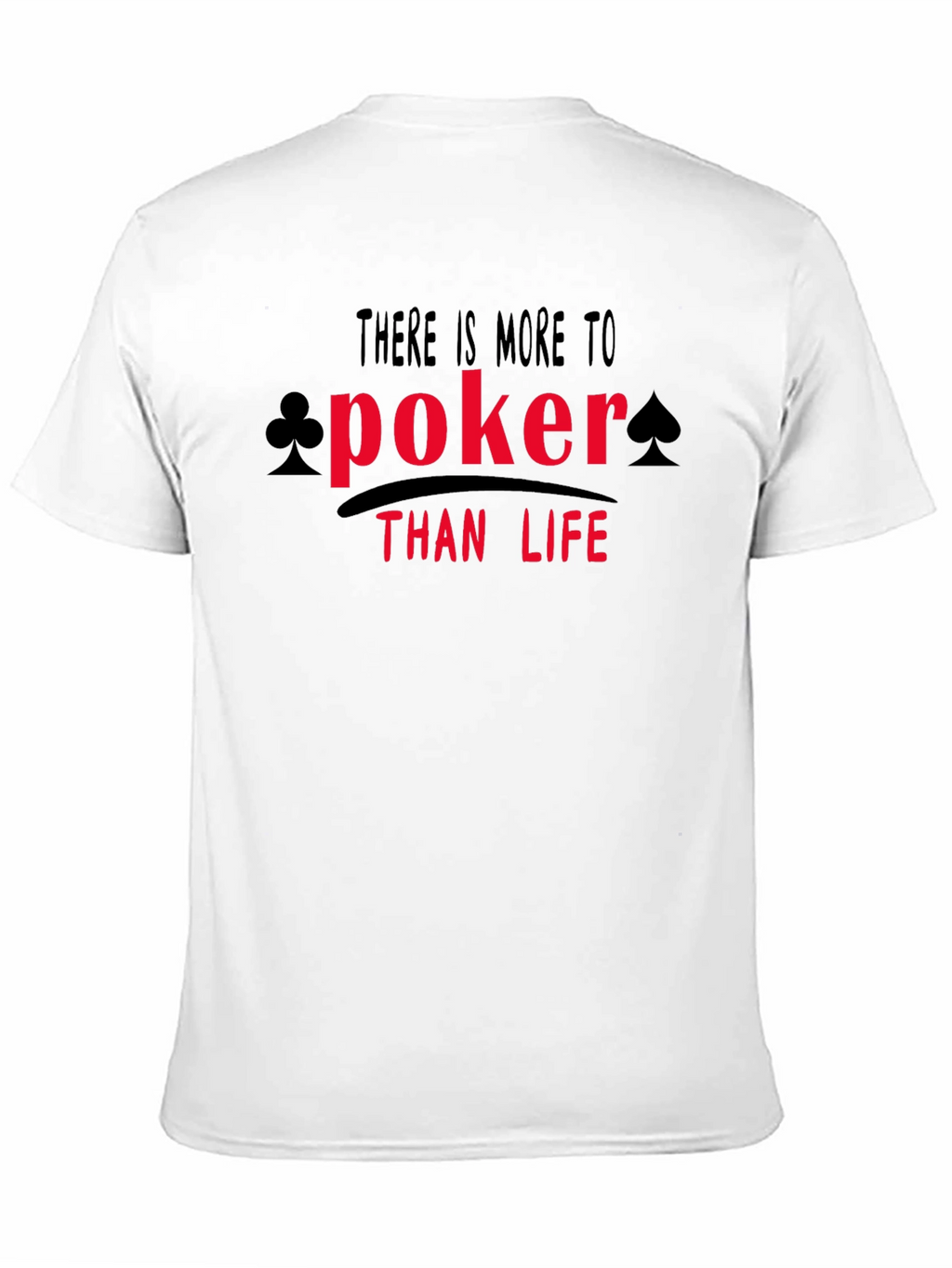 Poker Than Life Graphic Tee - Black